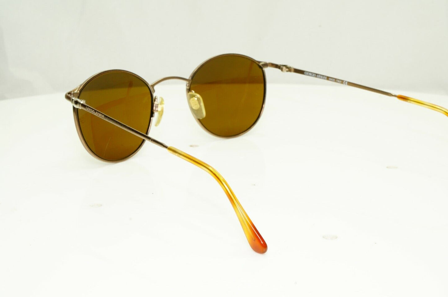 Giorgio Armani 1997 Vintage Retro Sunglasses Bronze Brown Men Women 49mm 132 750