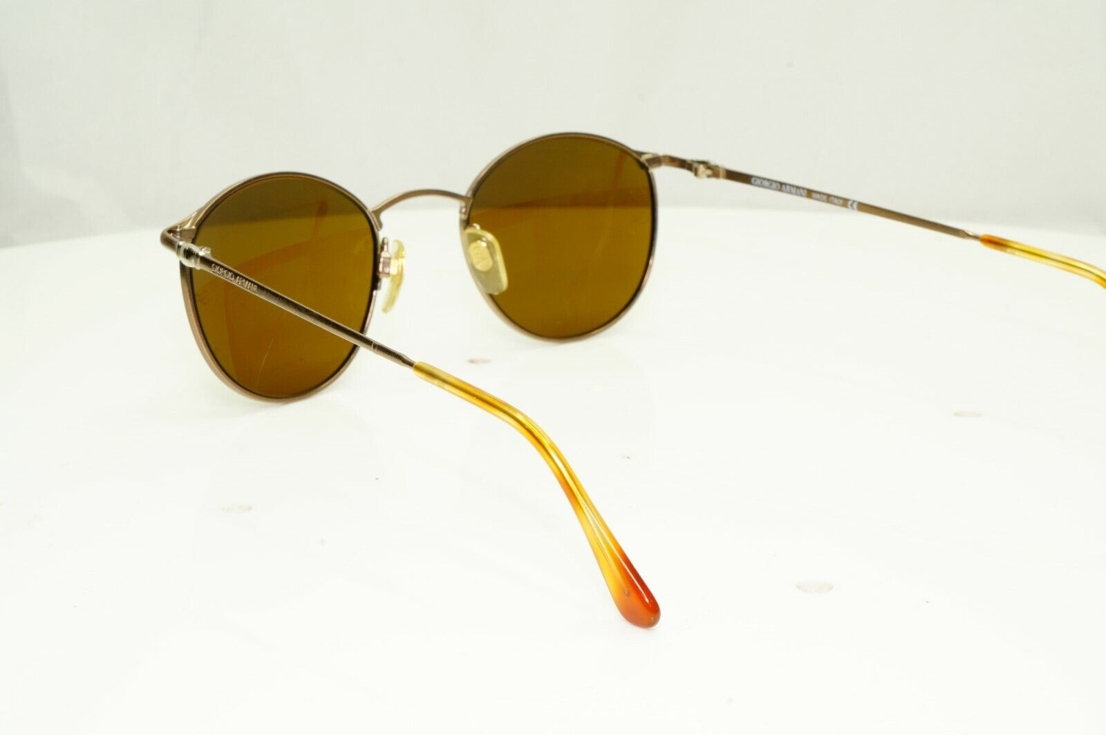 Giorgio Armani 1997 Vintage Retro Sunglasses Bronze Brown Men Women 49mm 132 750