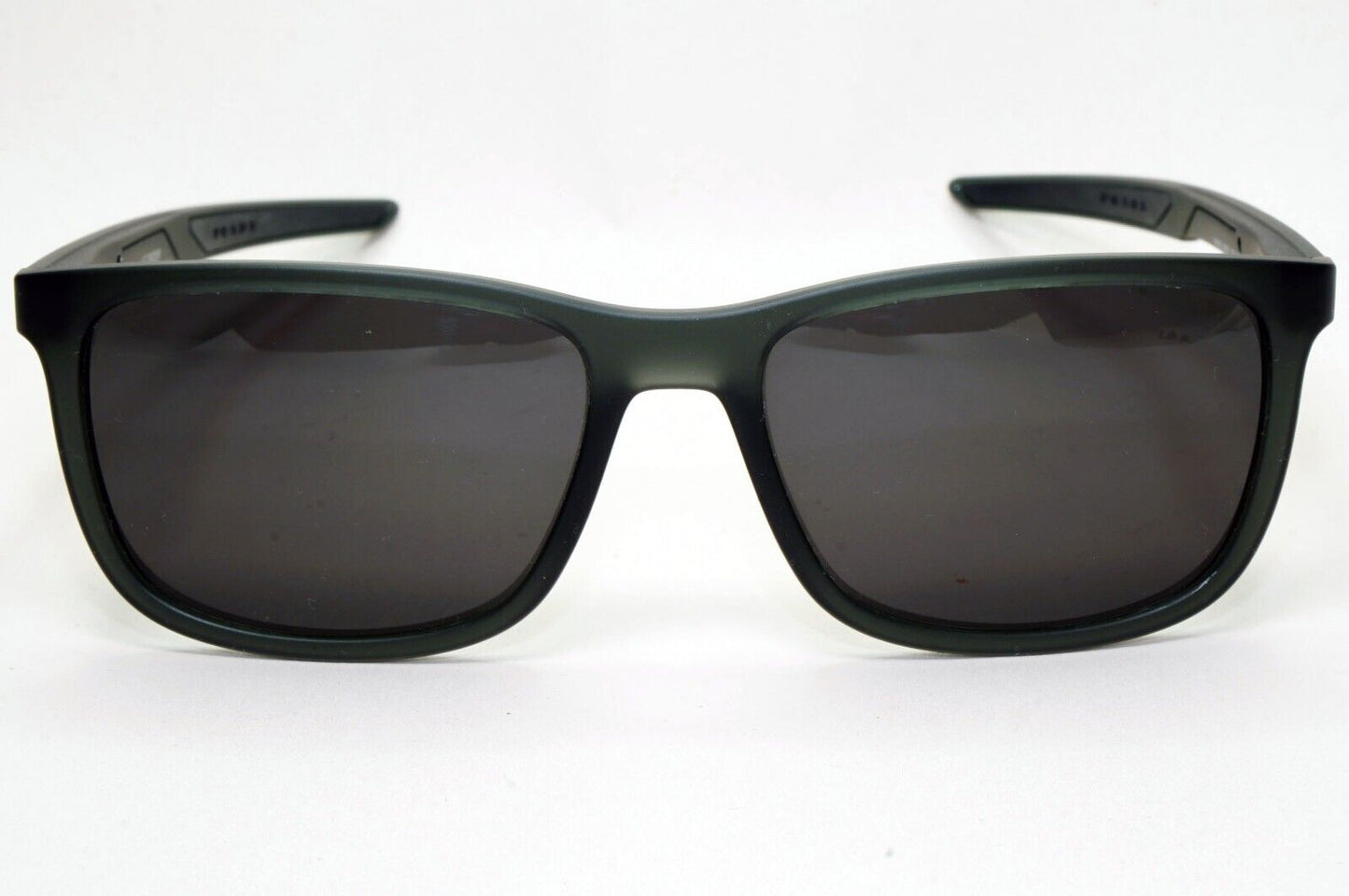 Prada Sunglasses Black Transparent Rubber Square PS07OV VPS 07O 13C-1O1 56mm
