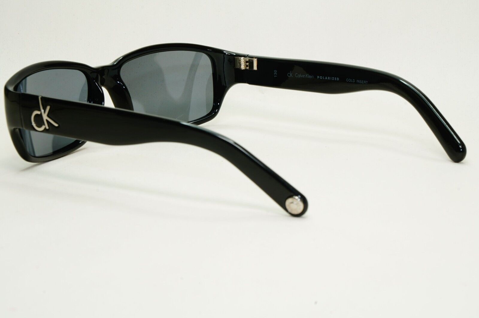 Calvin Klein Sunglasses 2005 Vintage Polarized Black Grey 3051SP 070 121124