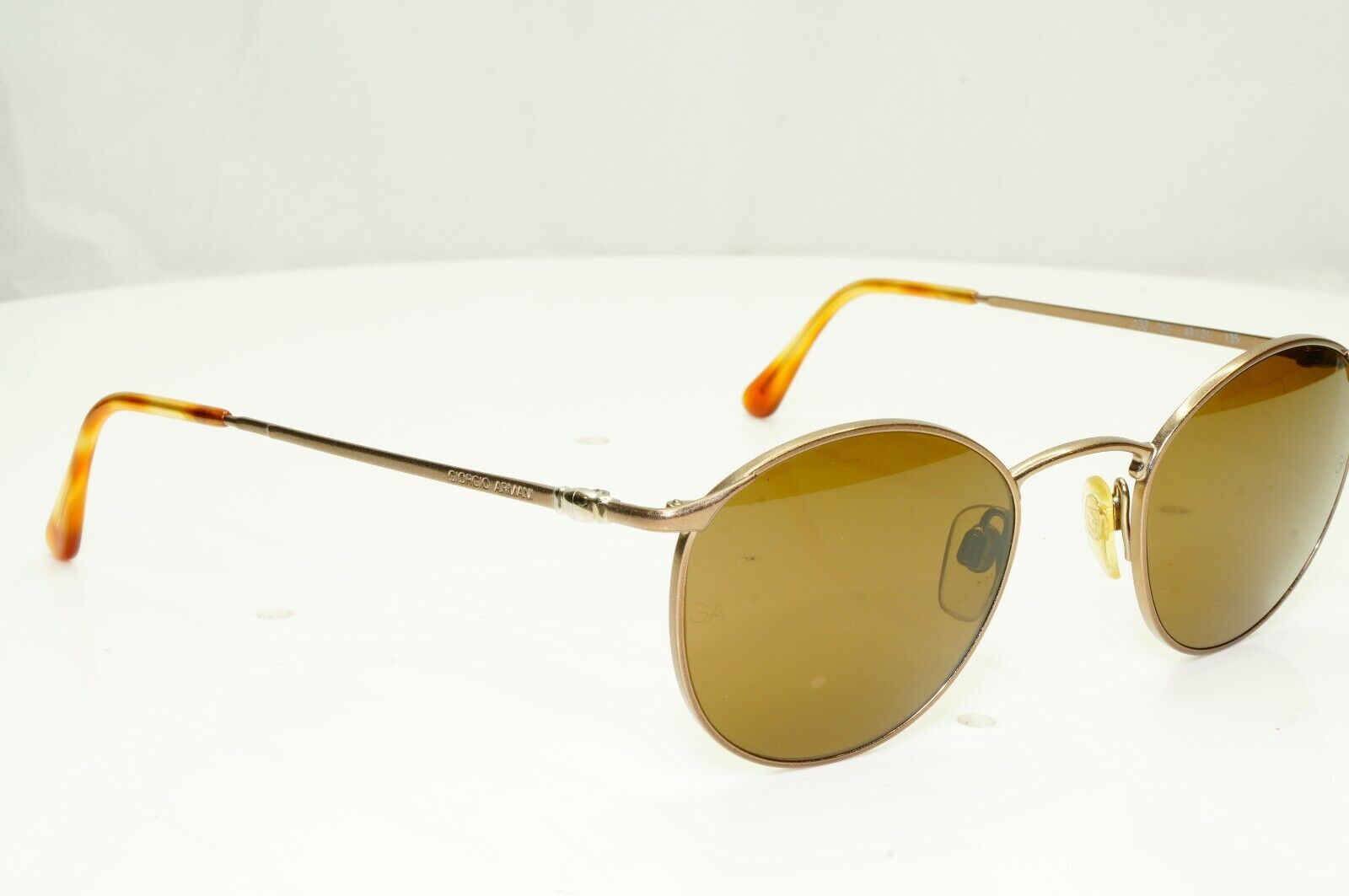 Giorgio Armani 1997 Vintage Retro Sunglasses Bronze Brown Men Women 49mm 132 750