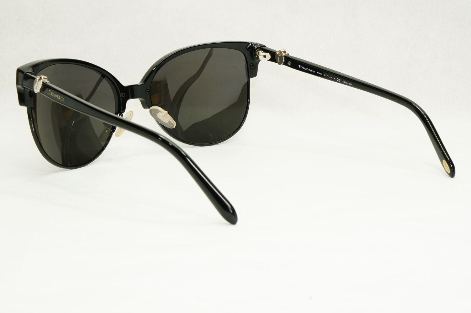 Tiffany & Co. Sunglasses 2014 Vintage Black Silver Locks TF 4080 8001/4U 141223