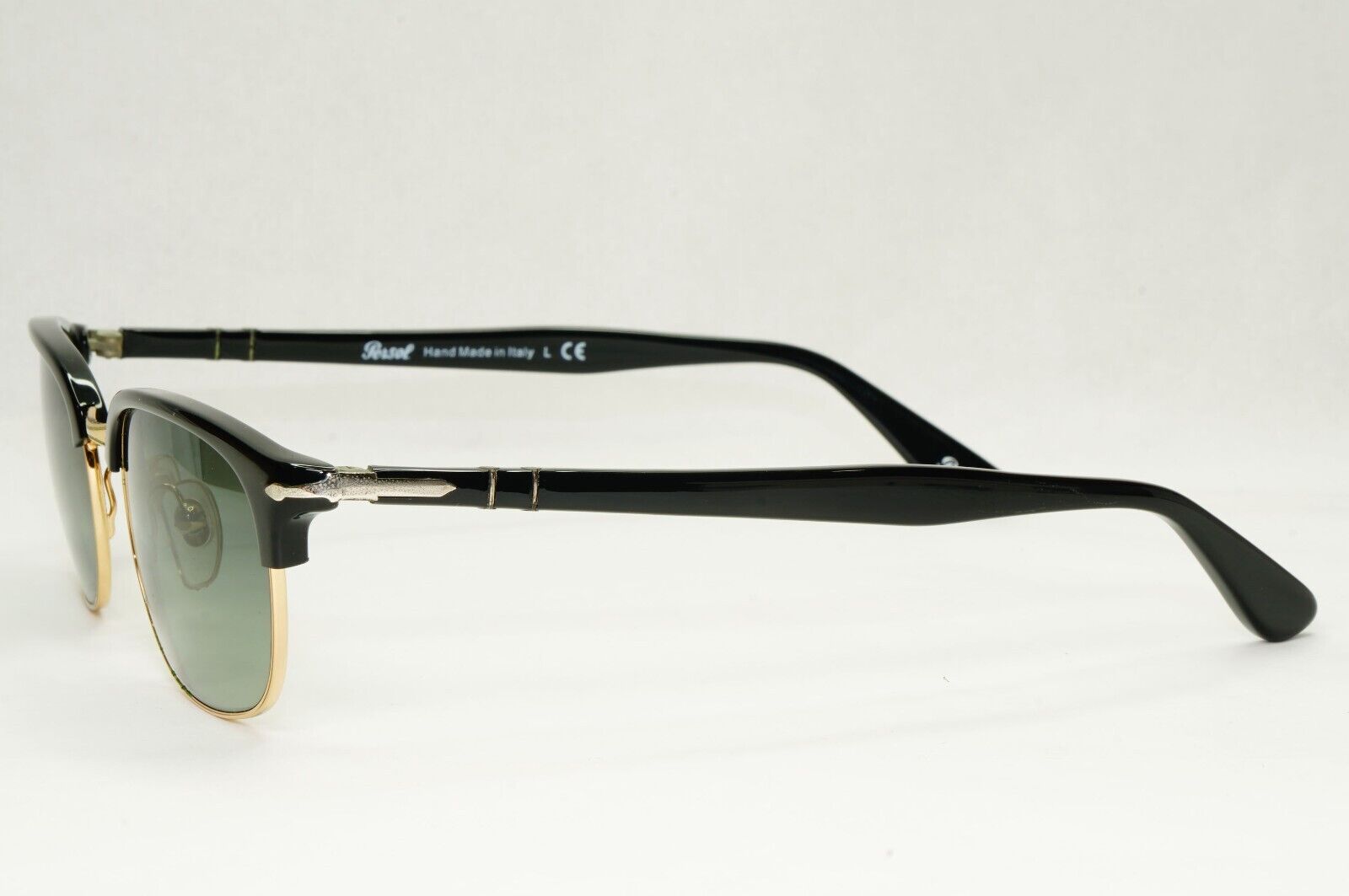 Persol Sunglasses 2015 Black Grey Gradient Rectangle Vintage 8139-S 95/71 52mm