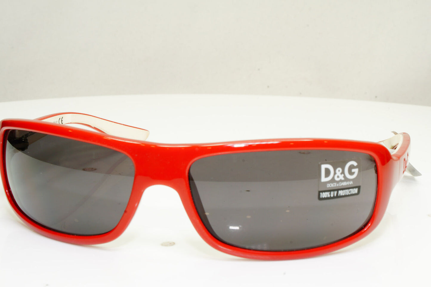 Authentic DOLCE & GABBANA Womens Vintage Sunglasses Red DG 2150 482 30847