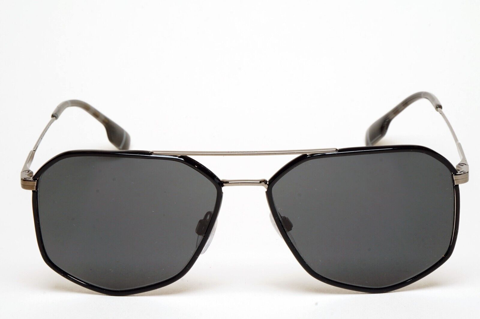 Burberry Sunglasses Ozwald Black Grey Navigator BE 3139 1144/87 58mm