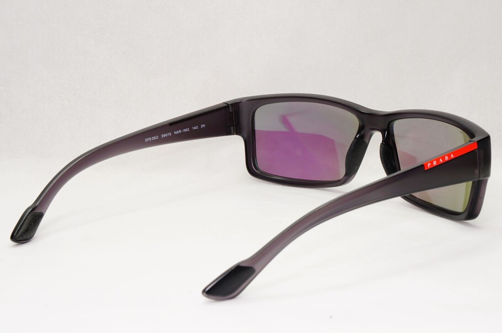 Prada Sunglasses 2012 Green Mirror Grey Transparent PS05OS SPS 05O NAR-1M2