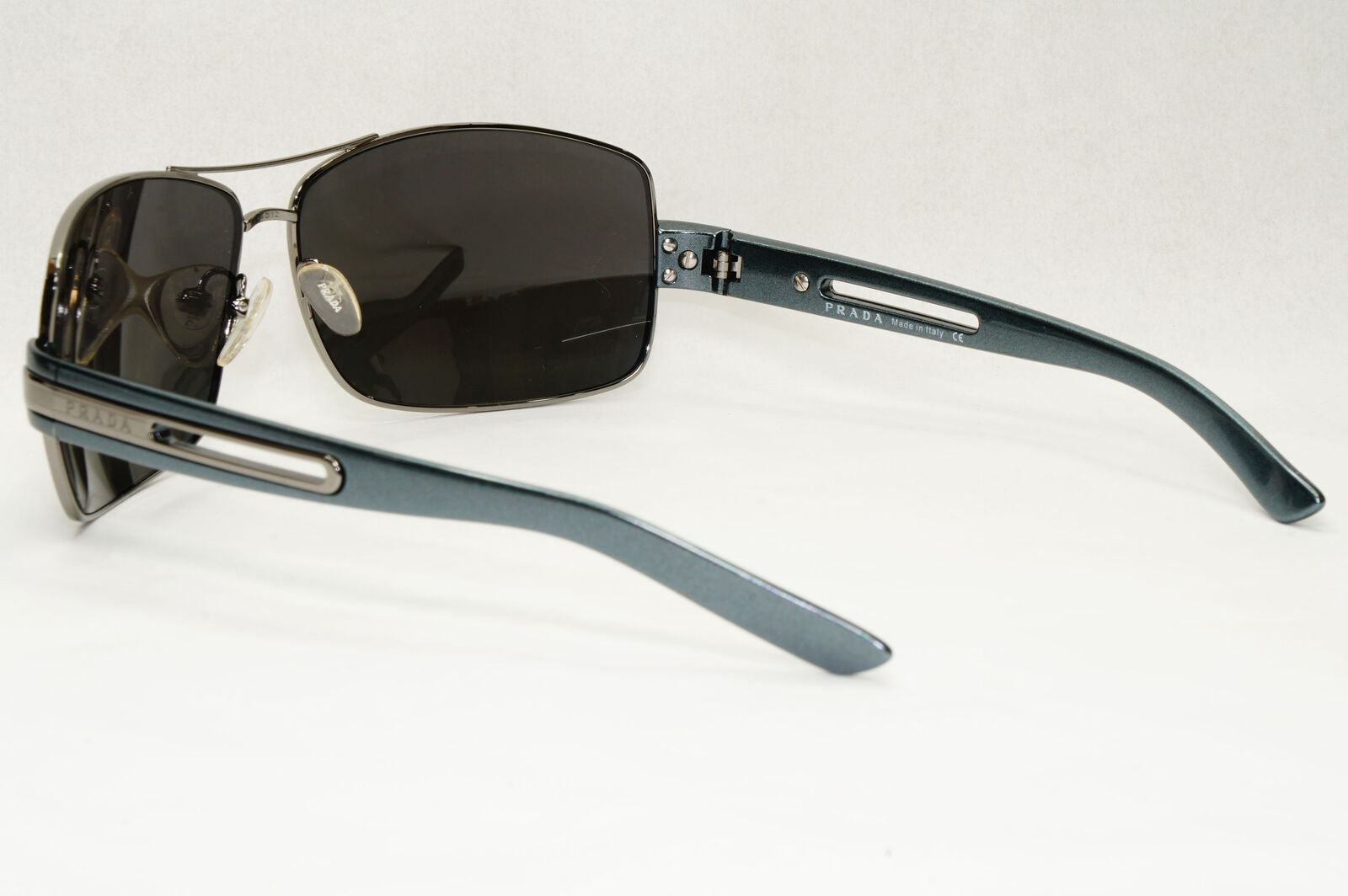 Prada Sunglasses 2011 Grey Metallic Silver Wrap PR54IS SPR 54I 5AV-4S1 131223