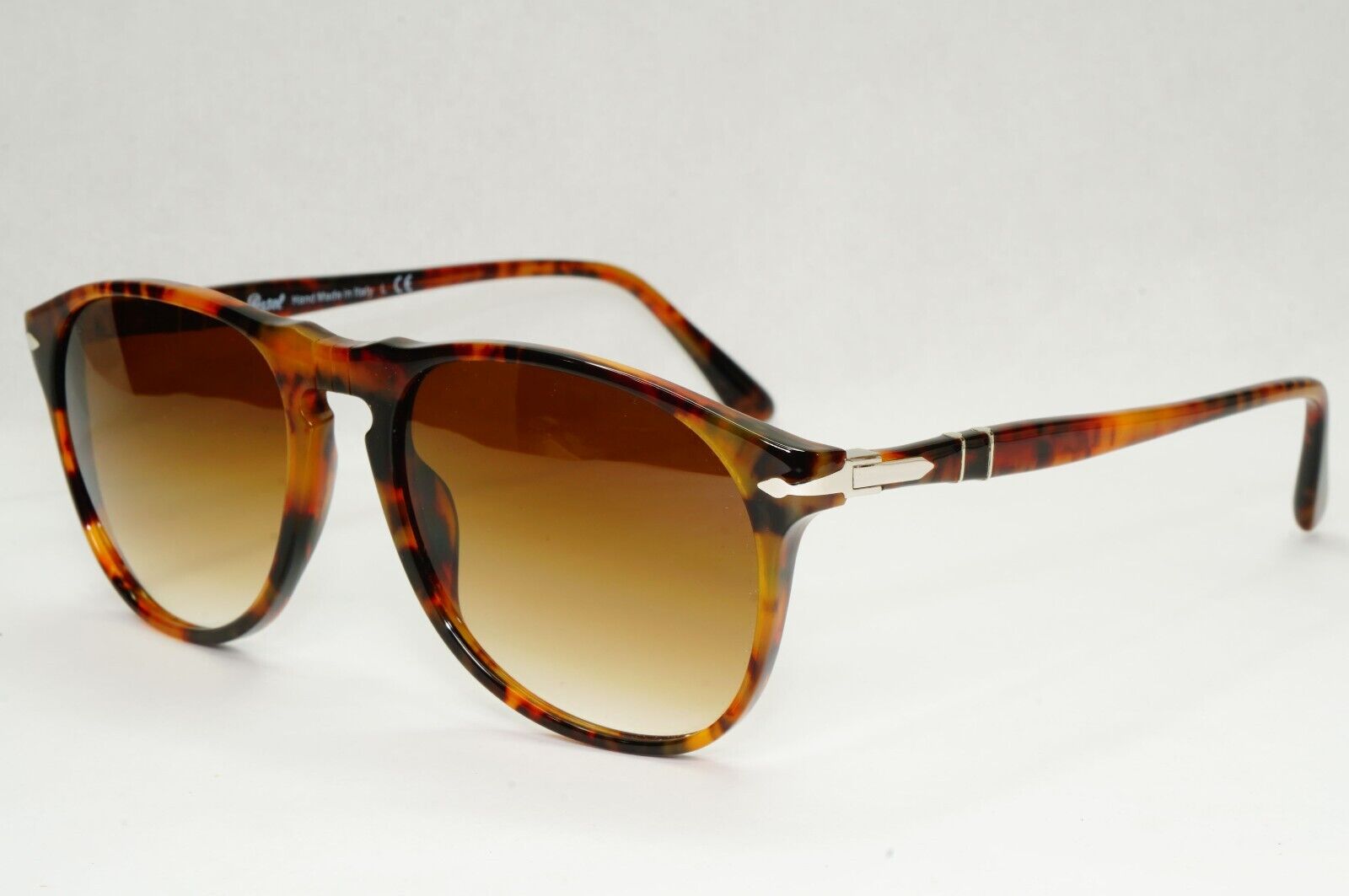 Persol Sunglasses 2016 Brown Tortoiseshell Gradient Square 6649-S 108/51 55mm