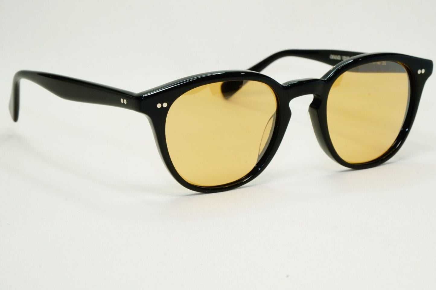 Oliver Peoples Desmon Sunglasses Black Yellow Mustard OV 5454SU 1005/0F 50mm