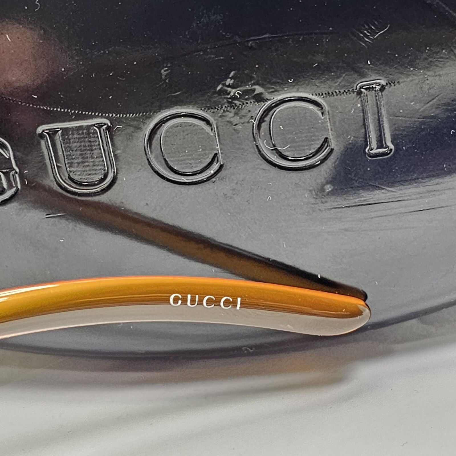 Gucci Sunglasses 1999 Vintage Brown Dark Orange Honey GG 2515/S PP8 180224