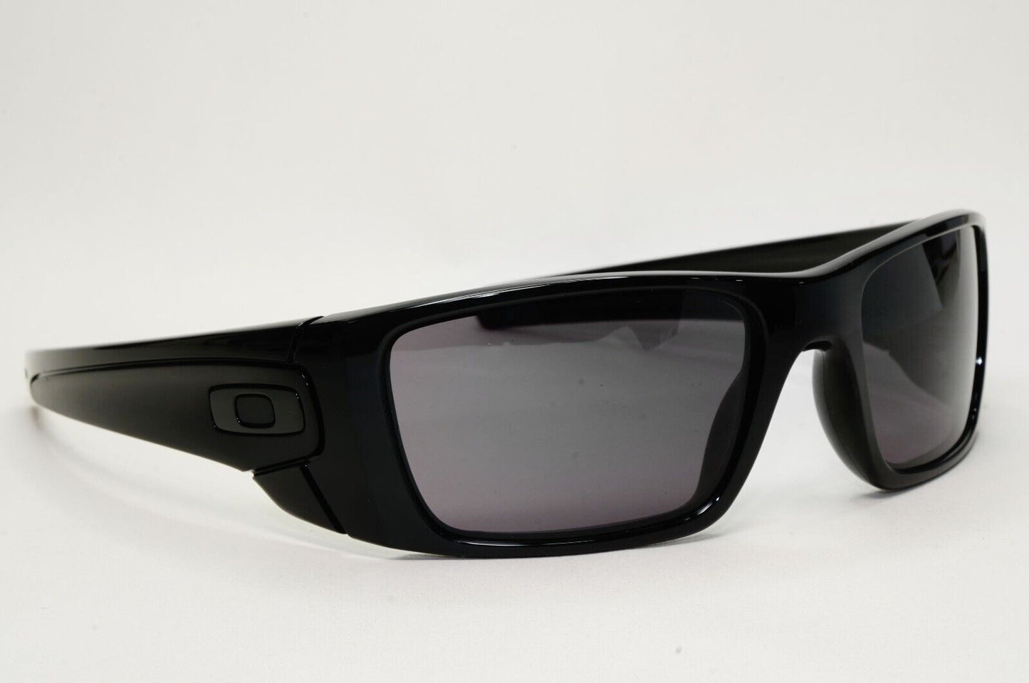 Oakley Sunglasses Fuel Cell Black Polished Warm Grey OO 9096 01 Wrap 60mm