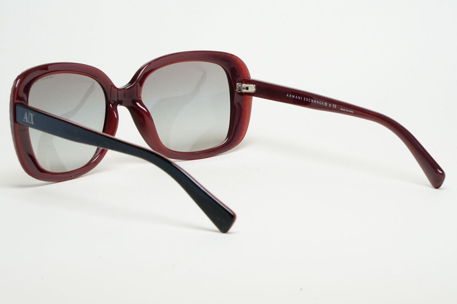 Armani Exchange Sunglasses 2015 Black Grey Square AX 4014 8059/11 221124