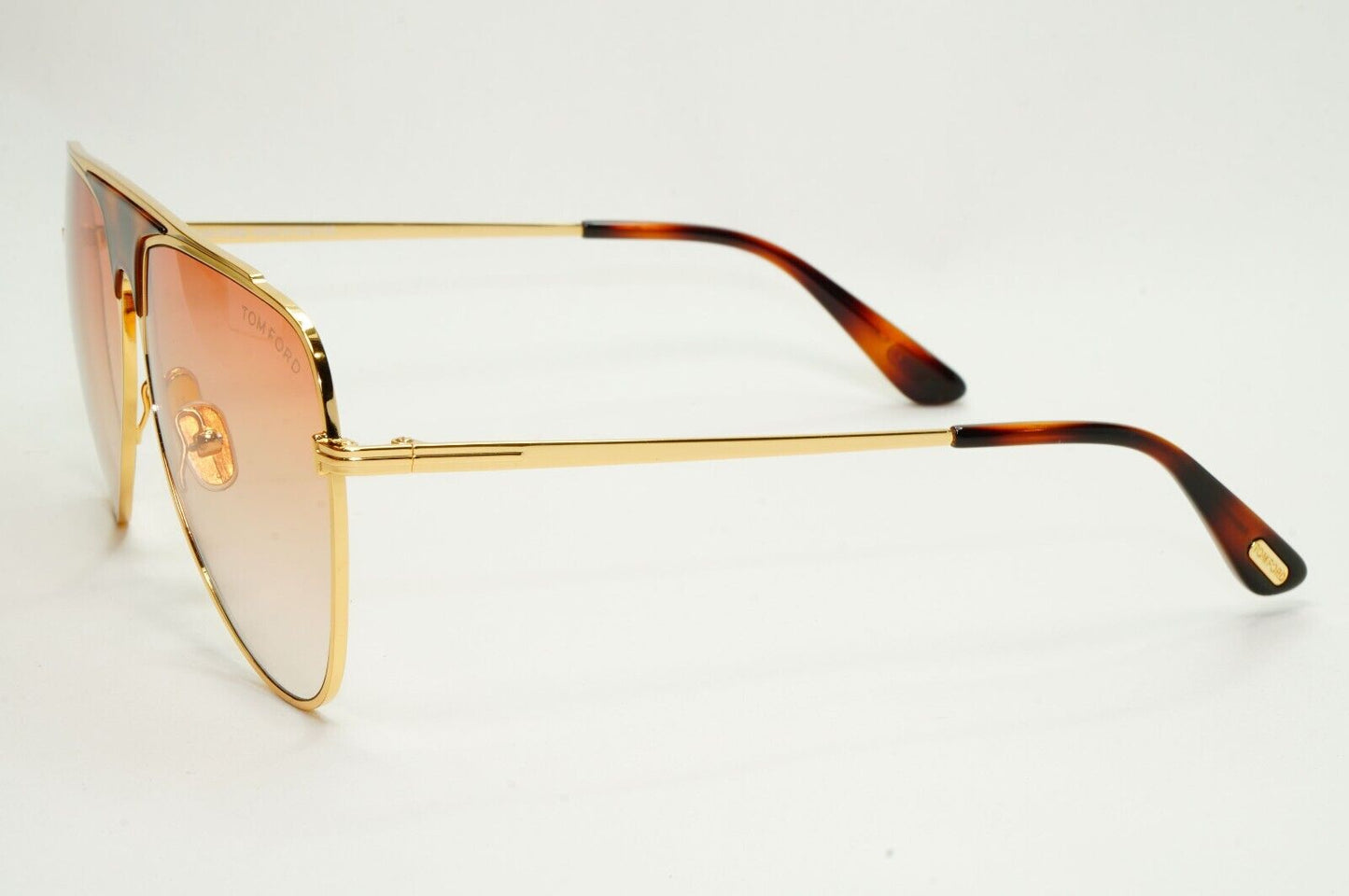 Tom Ford Sunglasses Ethan Gold Brown Gradient Metal Square FT0935 TF 935 30T