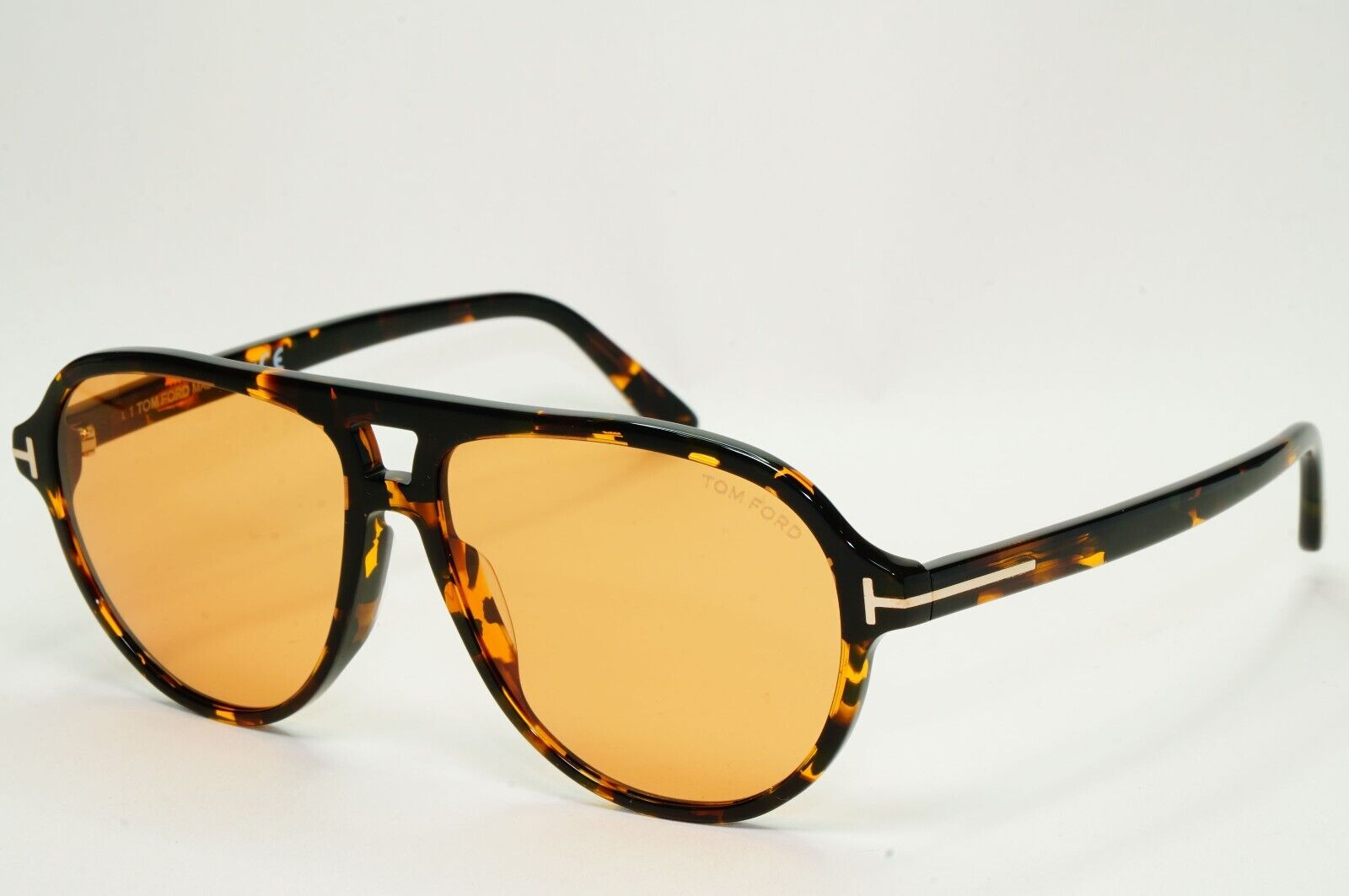 Tom Ford Sunglasses Jeffrey Brown Havana Pilot Large FT0932 TF 932 55E 59mm