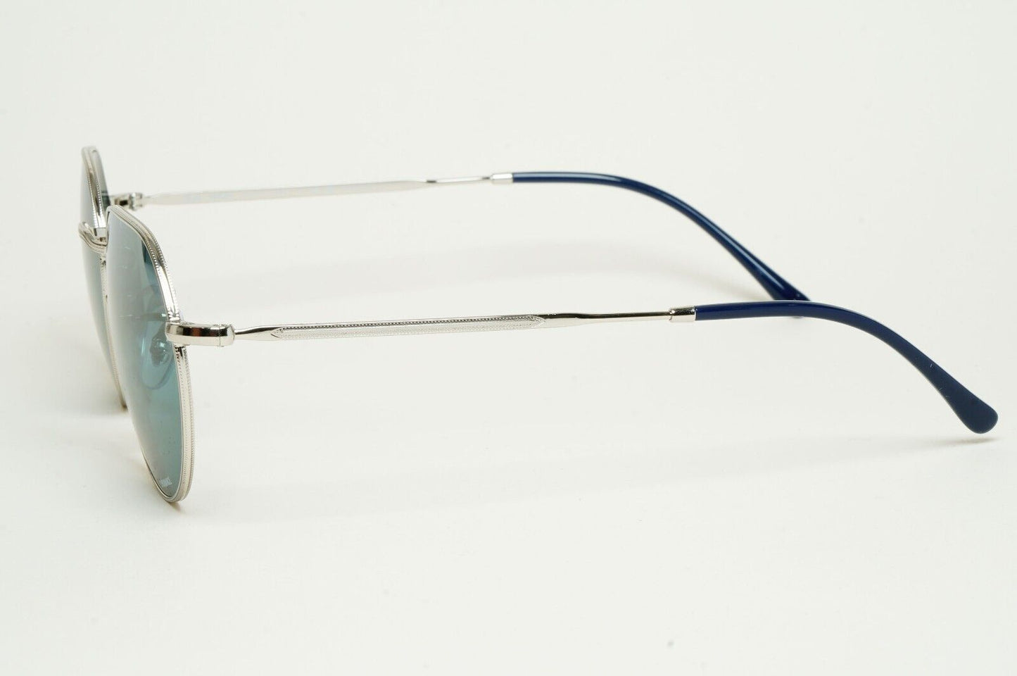 Ray-Ban Sunglasses Polarized Jack Chromance Silver Blue RB 3565 9242/G6 53mm