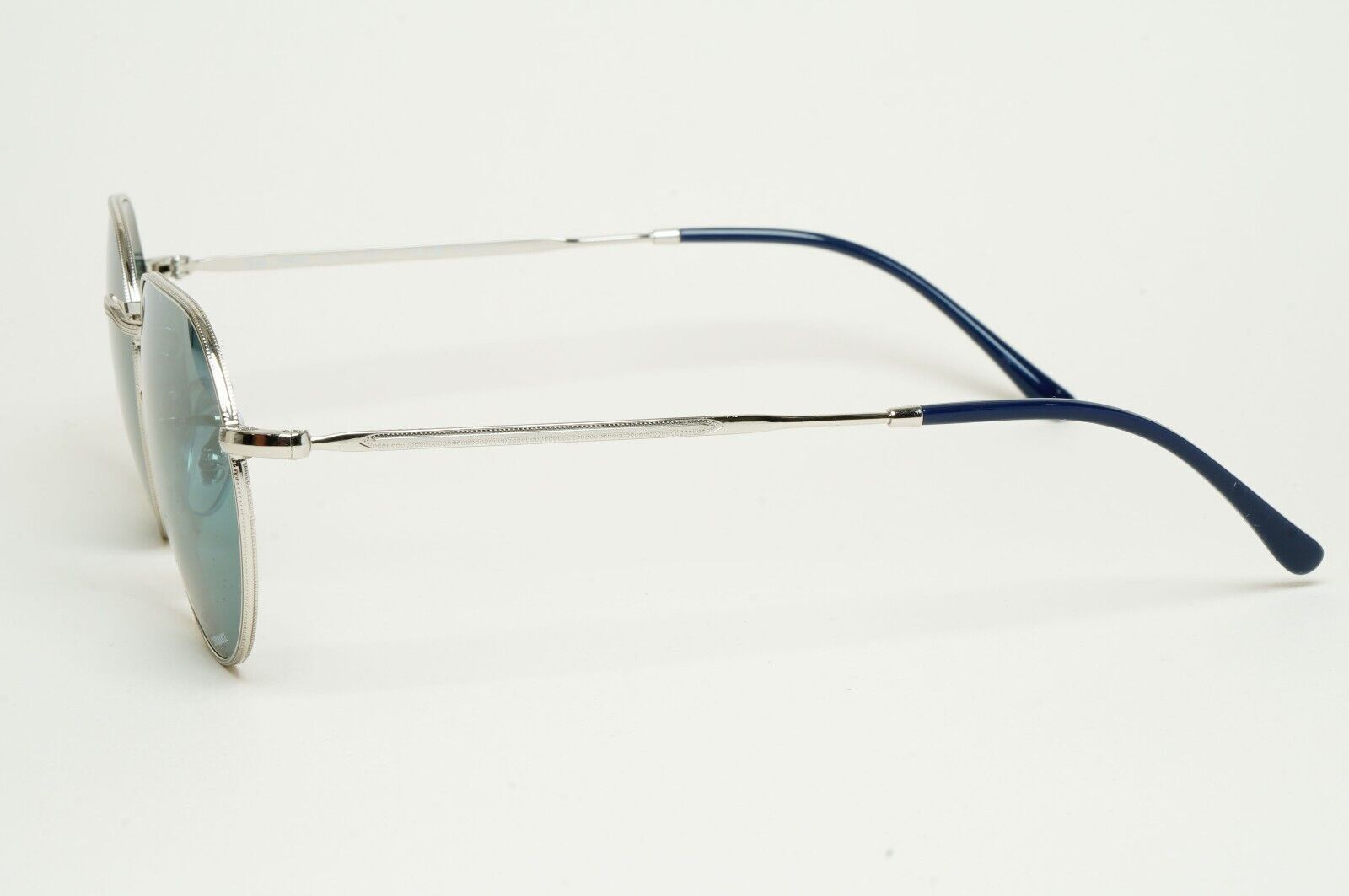 Ray-Ban Sunglasses Polarized Jack Chromance Silver Blue RB 3565 9242/G6 53mm
