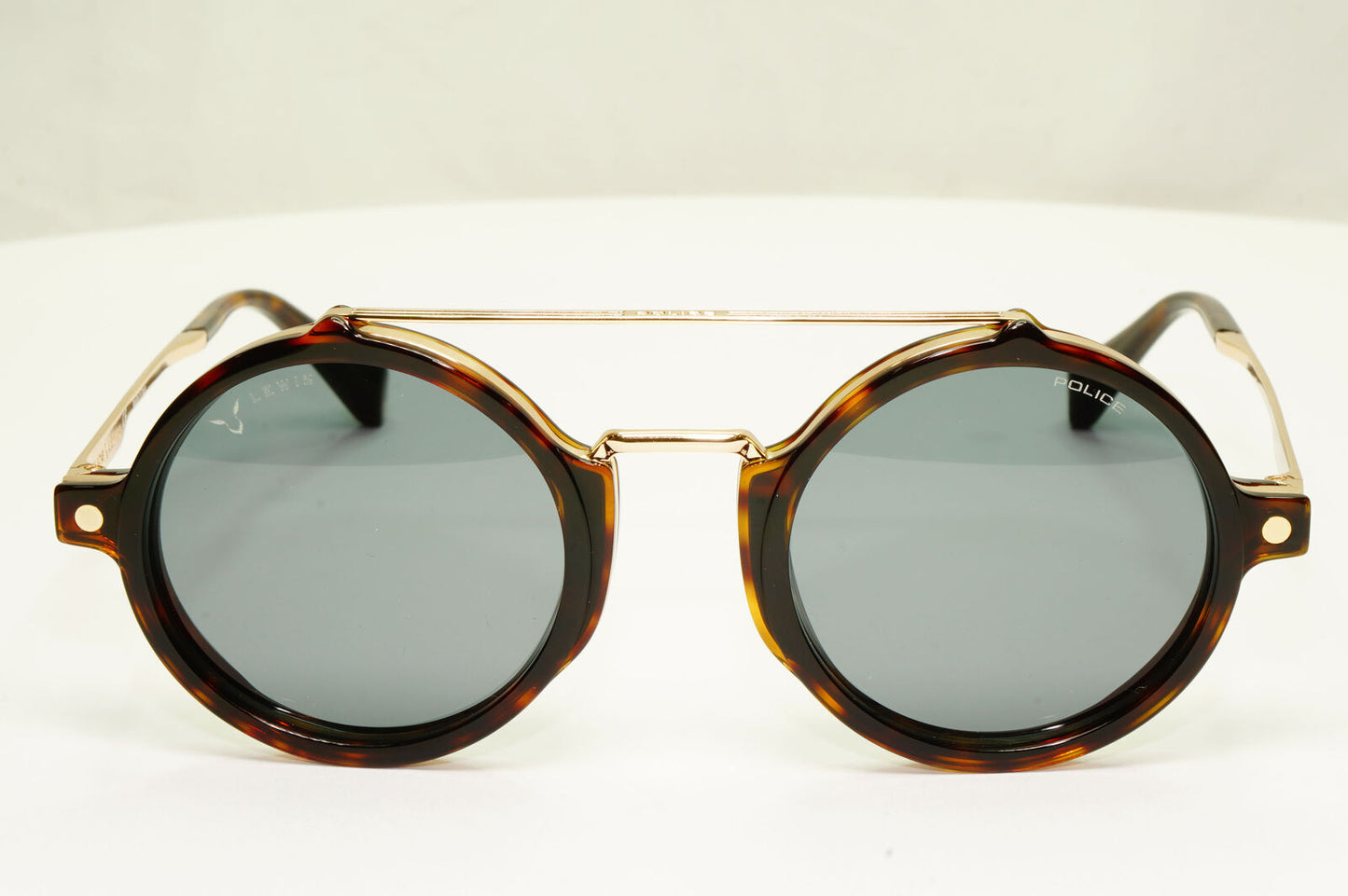 Police Lewis Hamilton F1 Sunglasses Brown Gold Green Tortoise SPL A27N COL 300Y