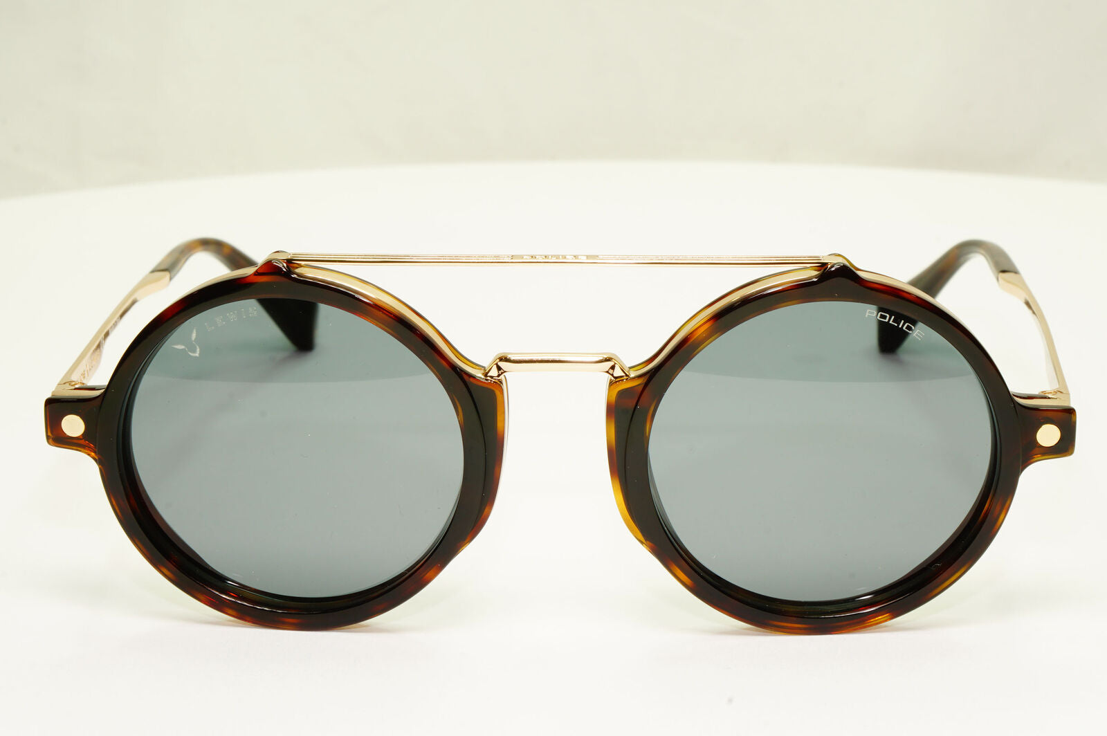 Police Lewis Hamilton F1 Sunglasses Brown Gold Green Tortoise SPL A27N COL 300Y