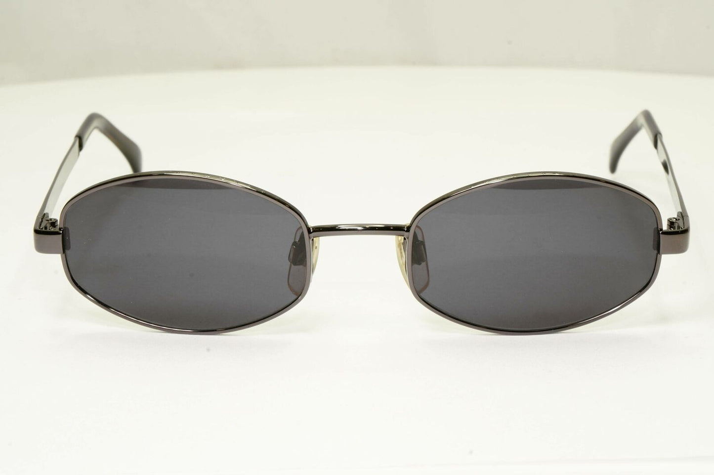 Emporio Armani 1997 Vintage Sunglasses Mens Womens Rectangle Gunmetal 063-S 976