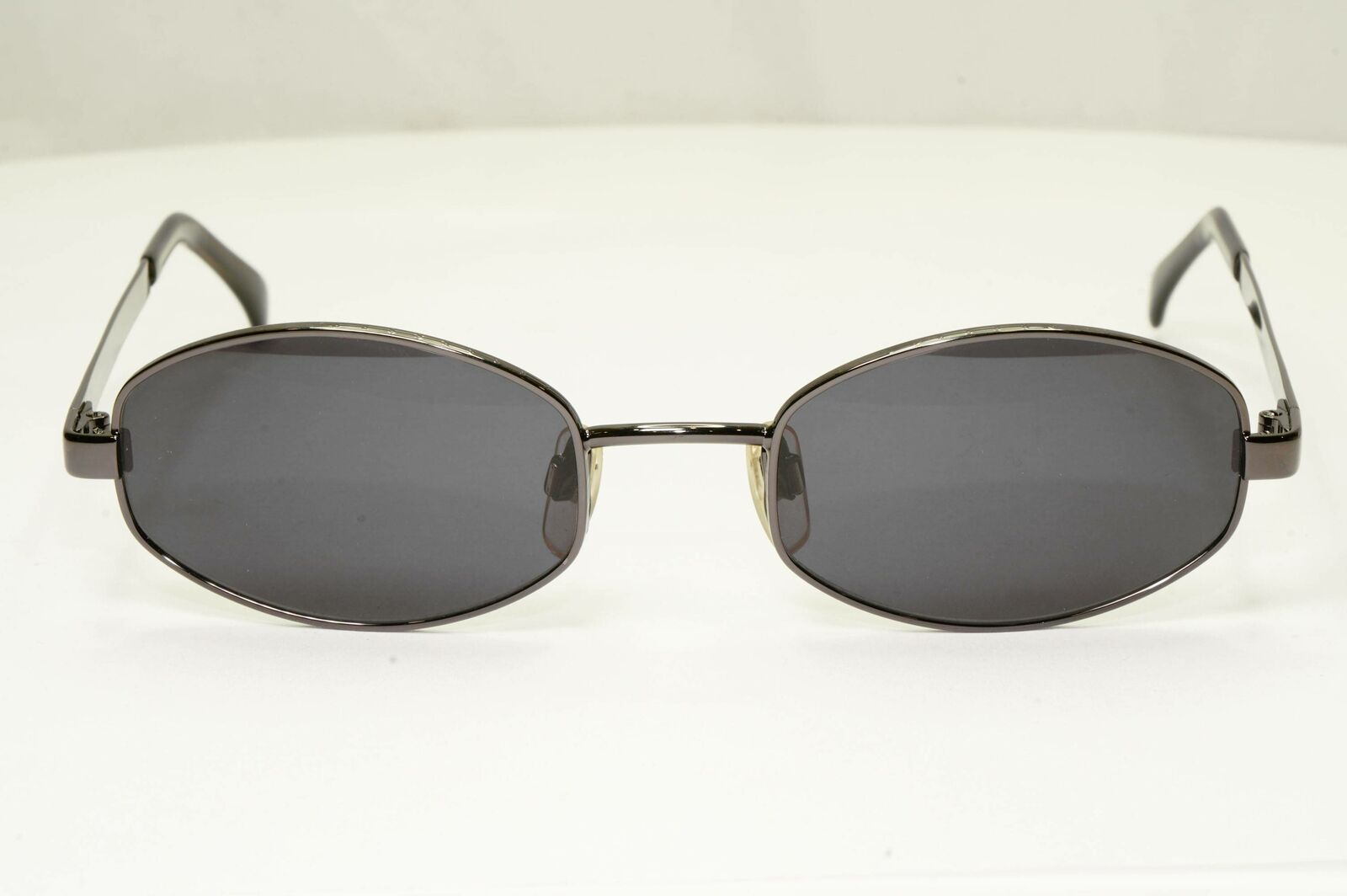 Emporio Armani 1997 Vintage Sunglasses Mens Womens Rectangle Gunmetal 063-S 976