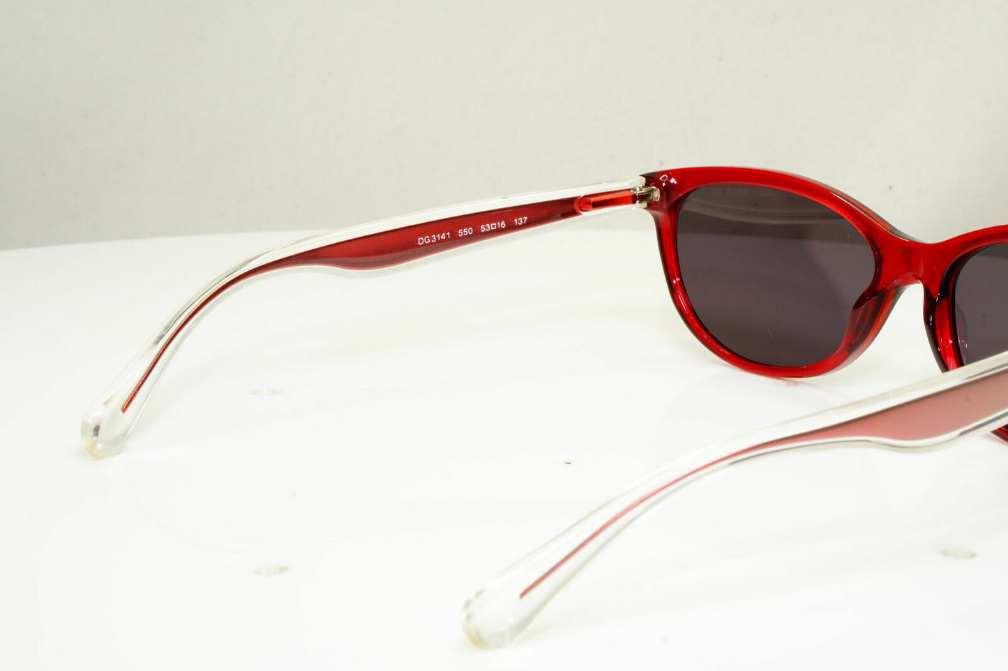 Dolce & Gabbana Sunglasses Red Black Womens Cherry Designer D&G 3141 550 30429