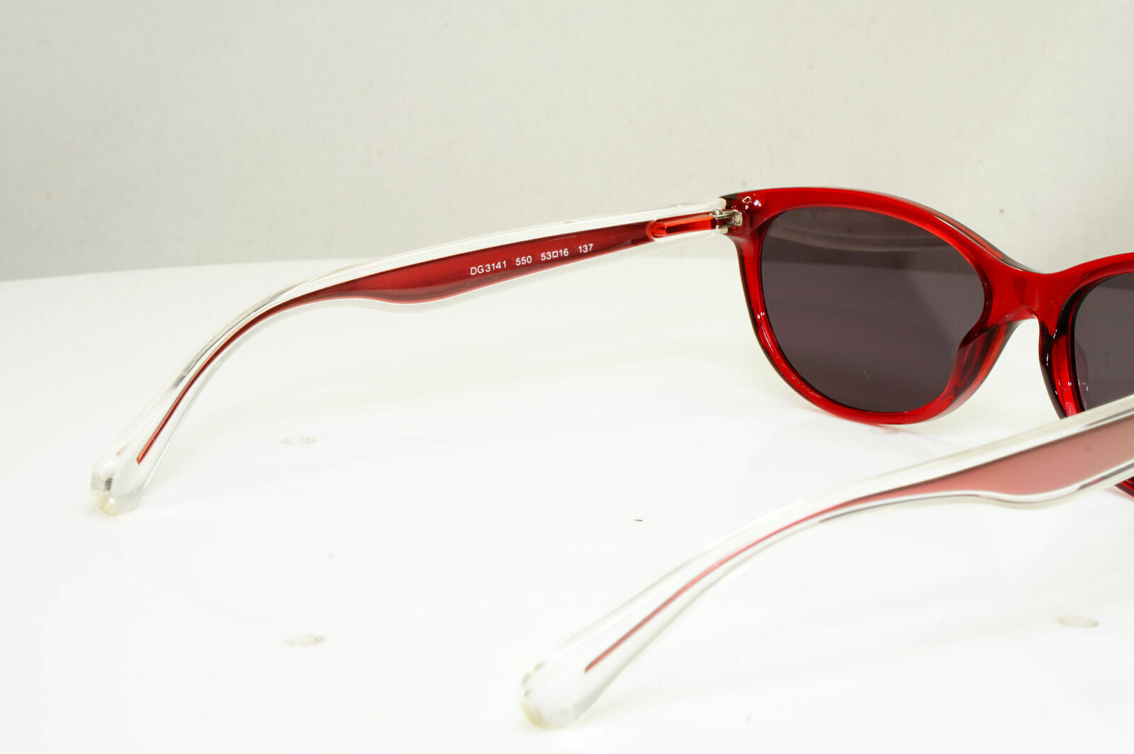Dolce & Gabbana Sunglasses Red Black Womens Cherry Designer D&G 3141 550 30429