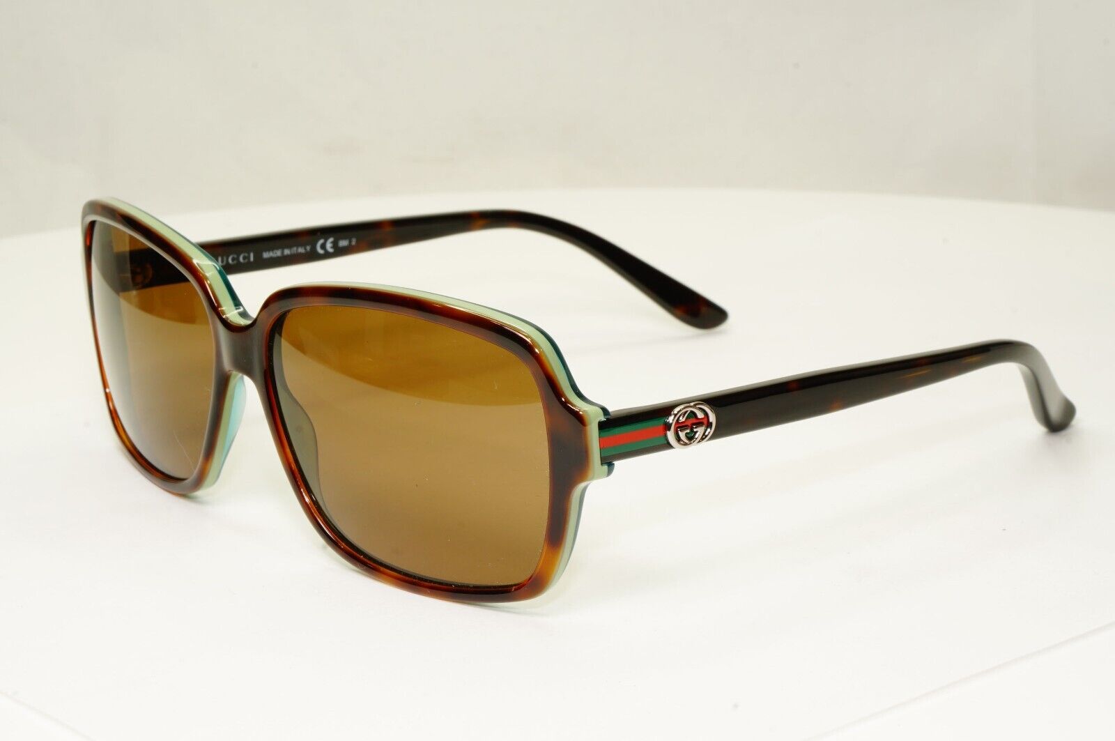 Gucci Sunglasses 2012 Vintage Square Brown Tortoise GG 3583/S LA2DB 261024