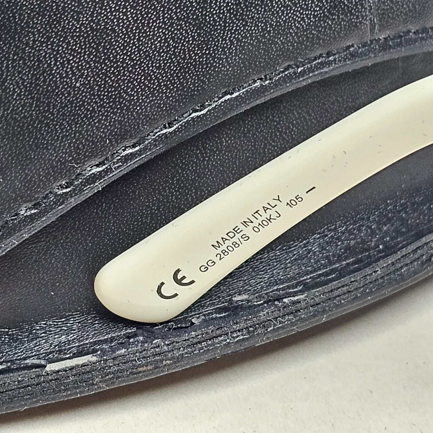 Gucci Sunglasses 2006 Vintage Shield Wrap Grey White GG 2808/S 010KJ 070325