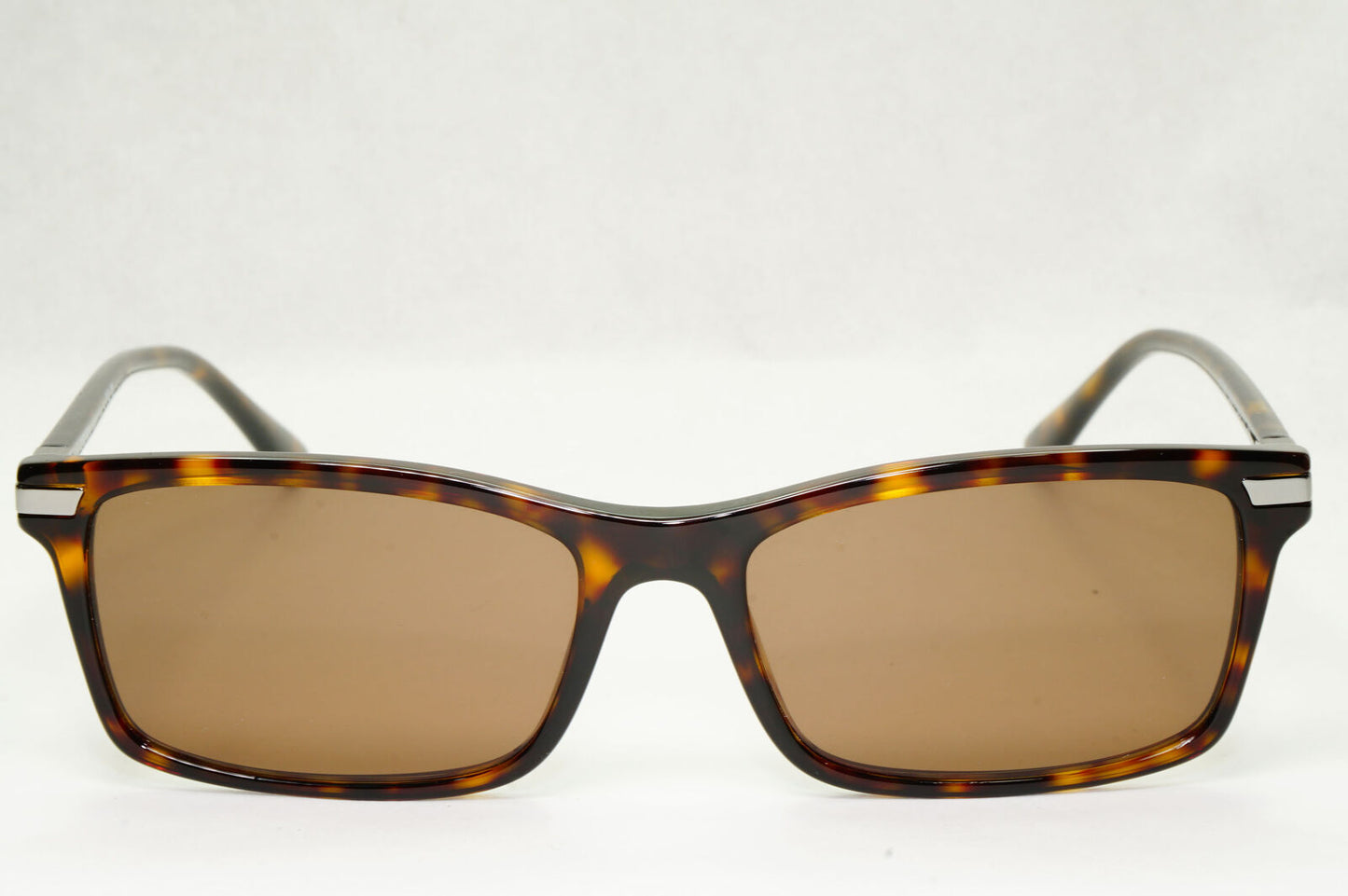 Prada Sunglasses Brown Square Tortoiseshell PR03YV VPR 03Y 2AU-1O1 56mm