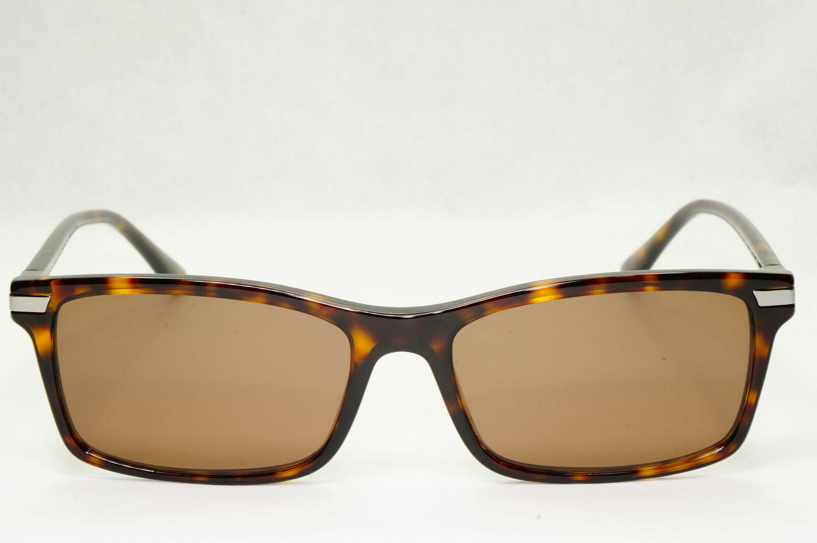 Prada Sunglasses Brown Square Tortoiseshell PR03YV VPR 03Y 2AU-1O1 56mm