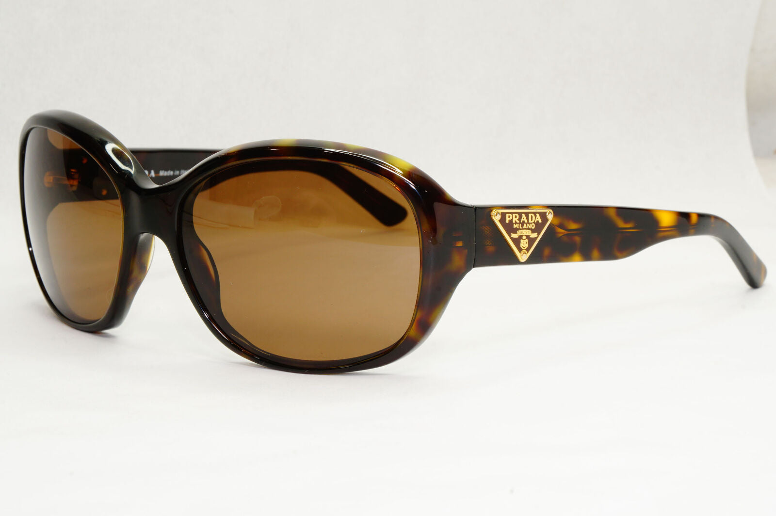 Prada Sunglasses 2011 Vintage Triangle Brown Square PR10MS SPR 10M 2AU6S1 191223