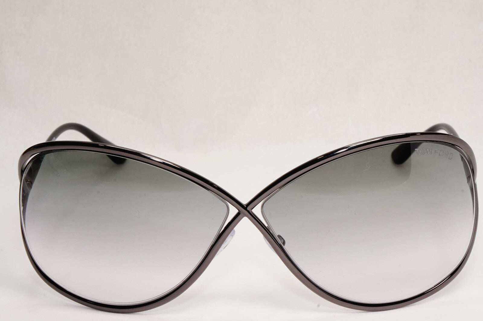 Tom Ford Sunglasses Miranda Gunmetal Gradient Grey Metal FT0130 TF 130 08B