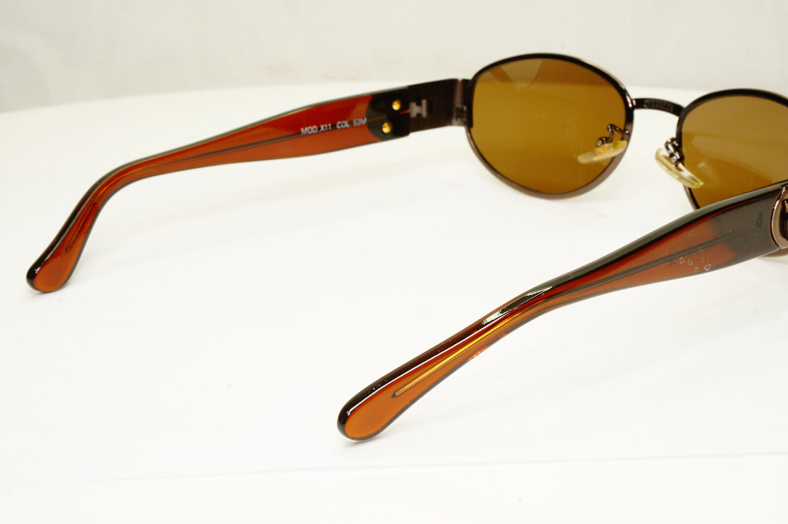 Authentic Gianni Versace Mens Vintage Sunglasses Brown MOD X11 COL 53M 35958