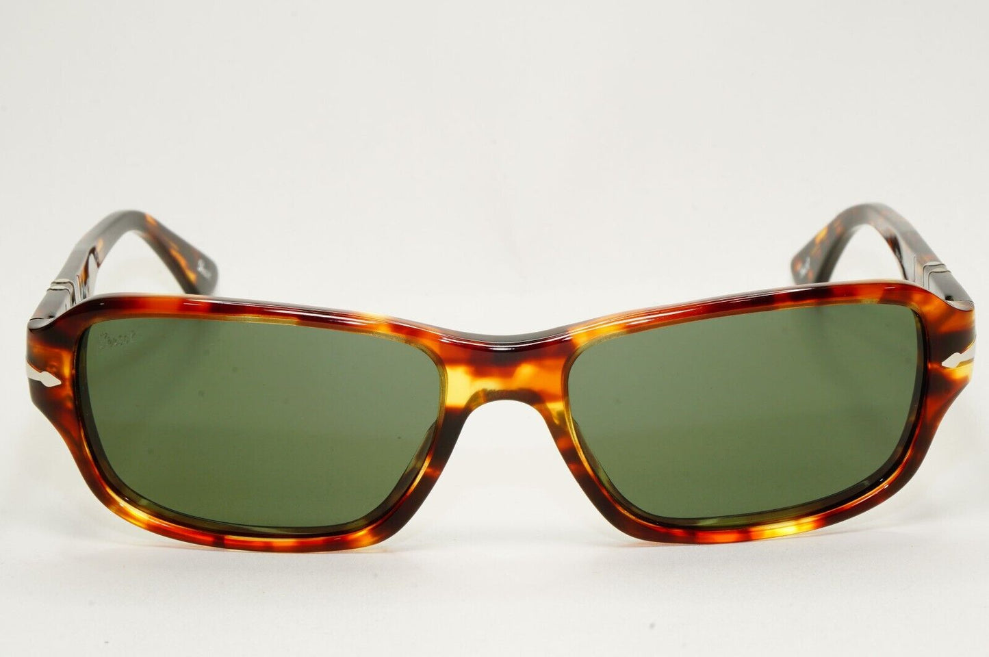 Persol Sunglasses 2012 Vintage Brown Tortoise Green Rectangle 2976-S 919/31 56mm