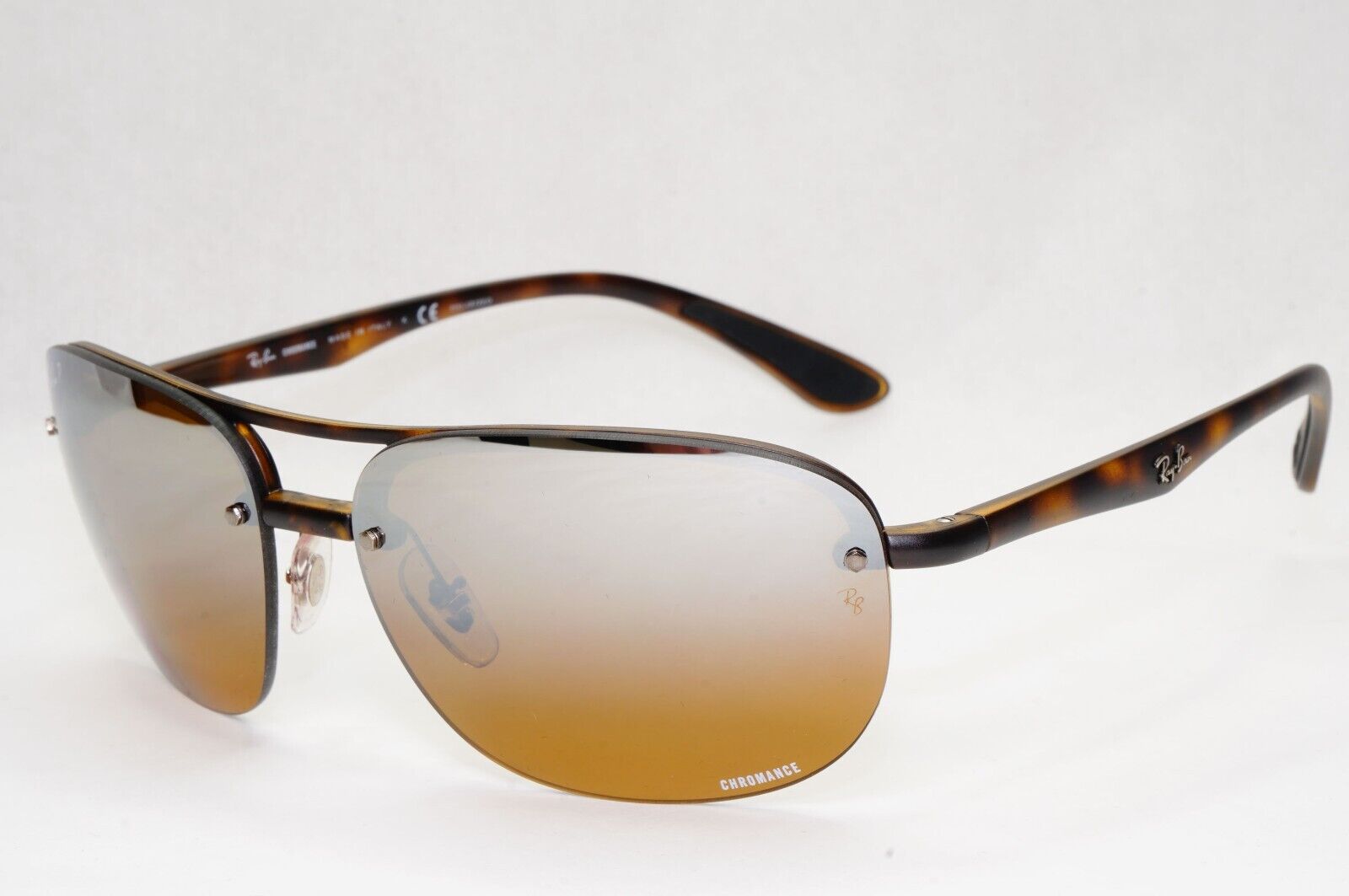 Ray-Ban Sunglasses Chromance Polarized Mirror Brown Gradient RB 4275-CH 894/A2