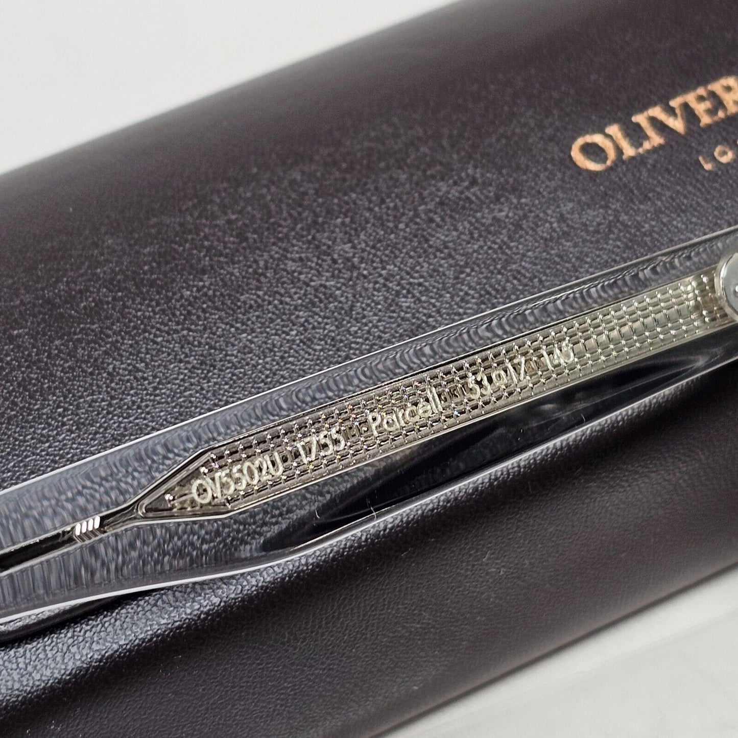 Oliver Peoples Sunglasses Parcell Transparent Clear Blue Square OV 5502U 1755