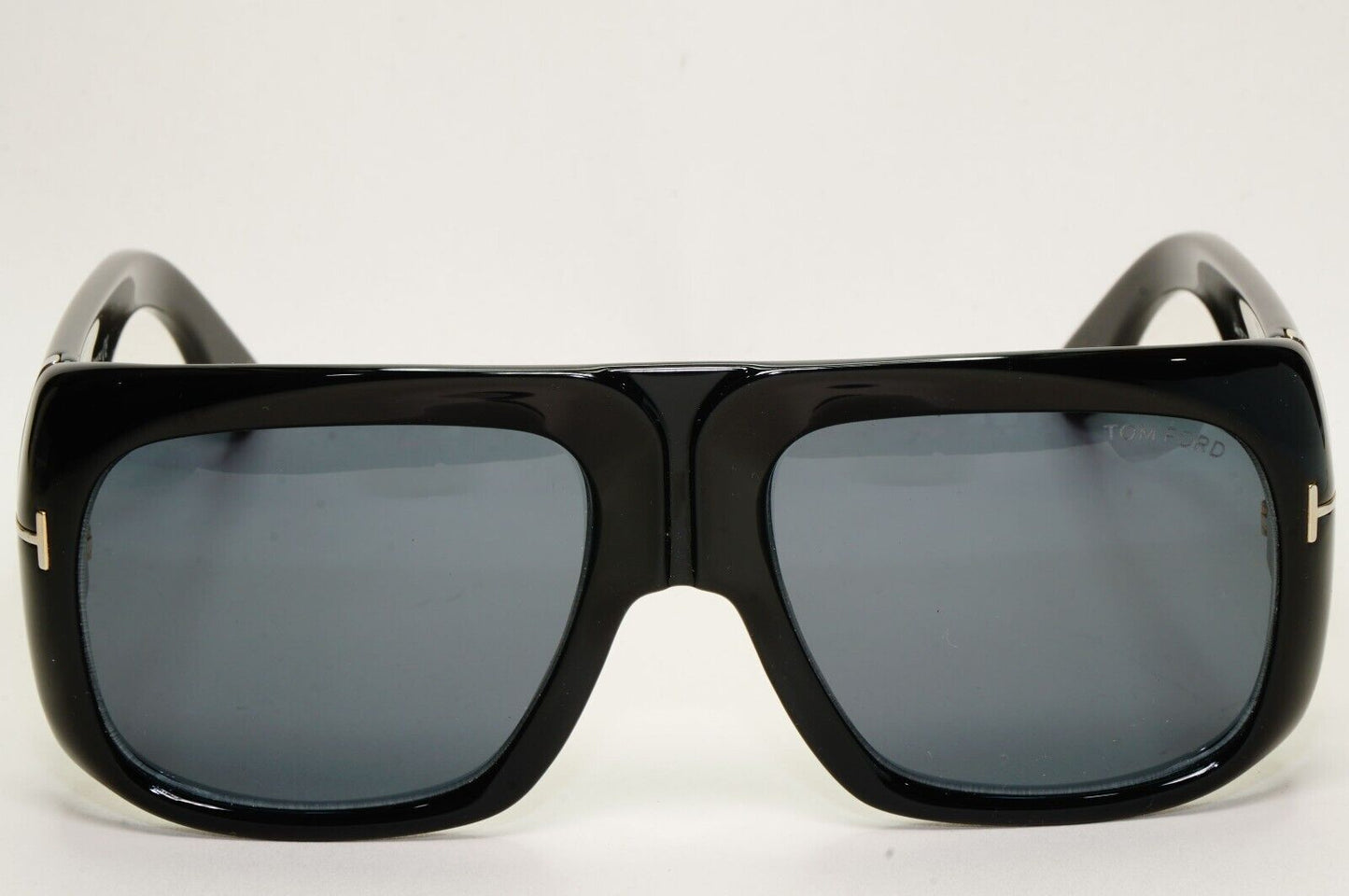 Tom Ford Sunglasses Gino Black Grey Square Oversized Large Heavy TF 733 01A