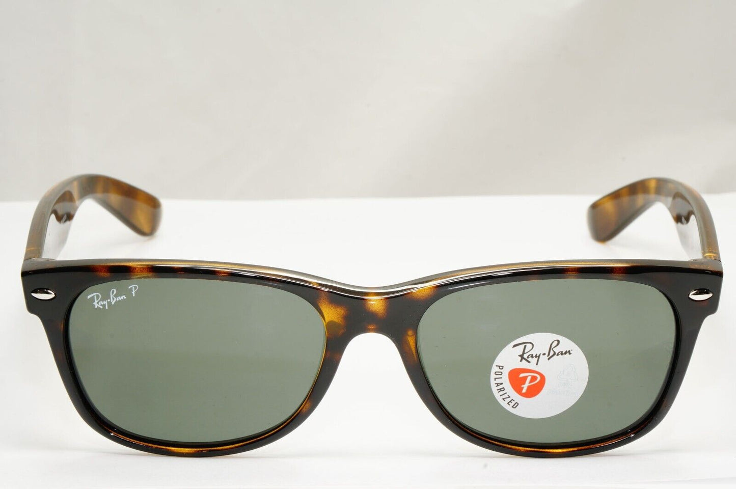 Ray-Ban Sunglasses Polarised New Wayfarer Brown RB 2132 New Wayfarer 902/58 55mm