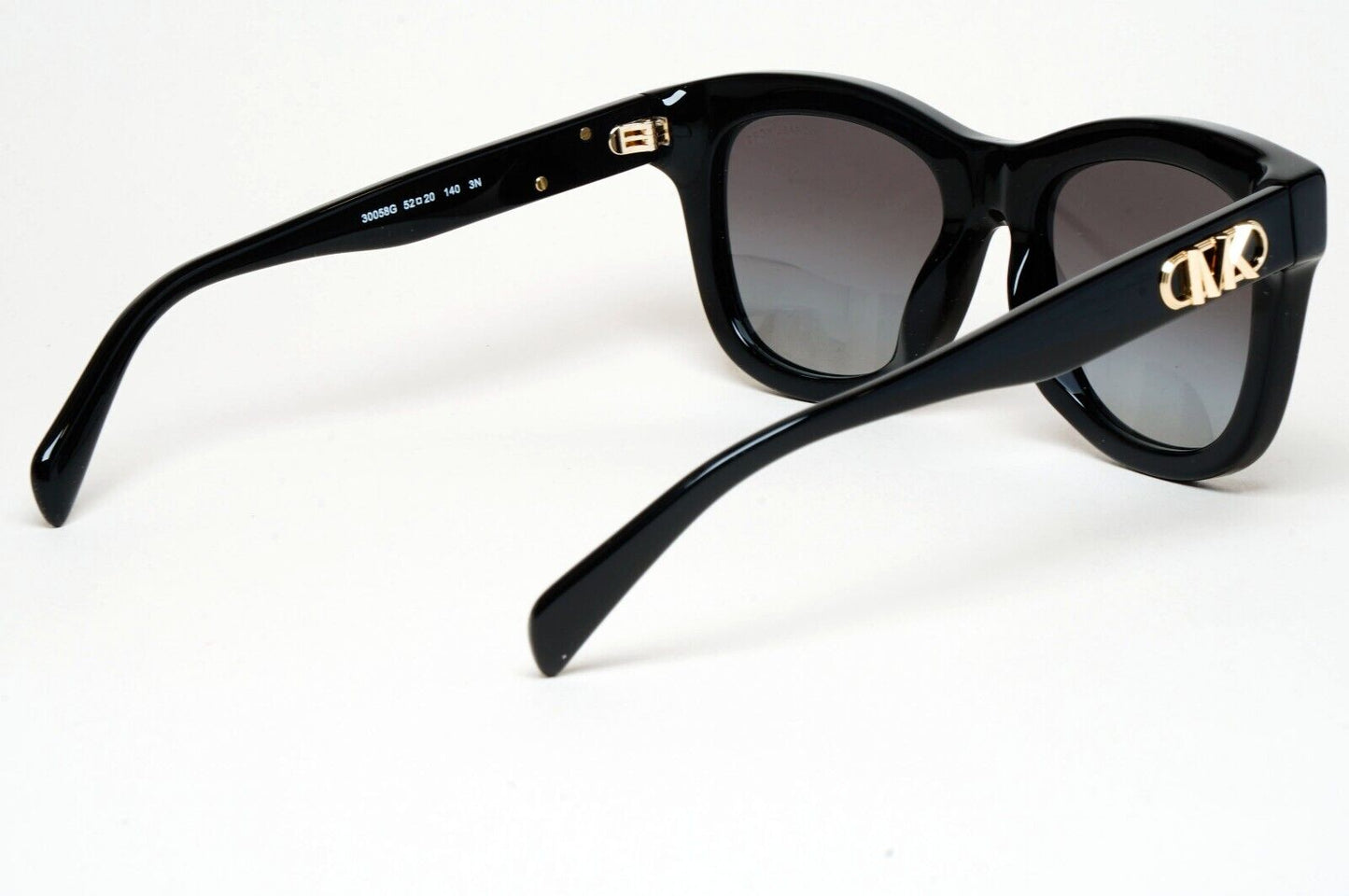 Michael Kors Sunglasses Black Gold Grey MK 2193U Empire Square 4 3005/8G