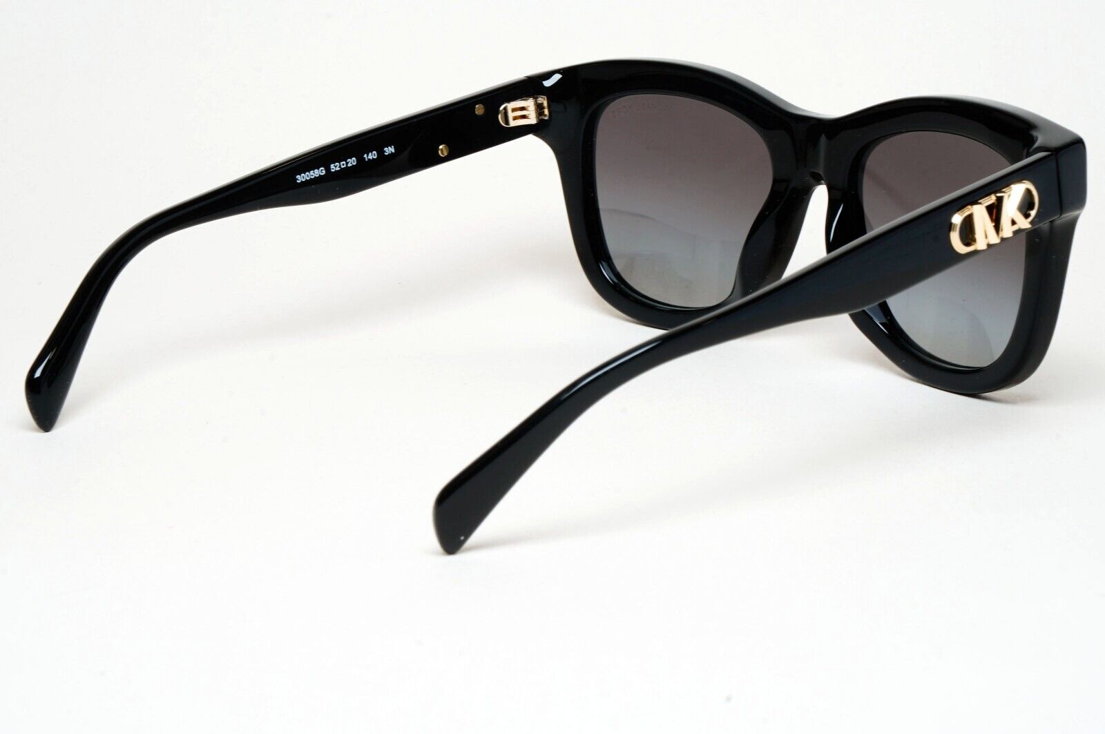 Michael Kors Sunglasses Black Gold Grey MK 2193U Empire Square 4 3005/8G