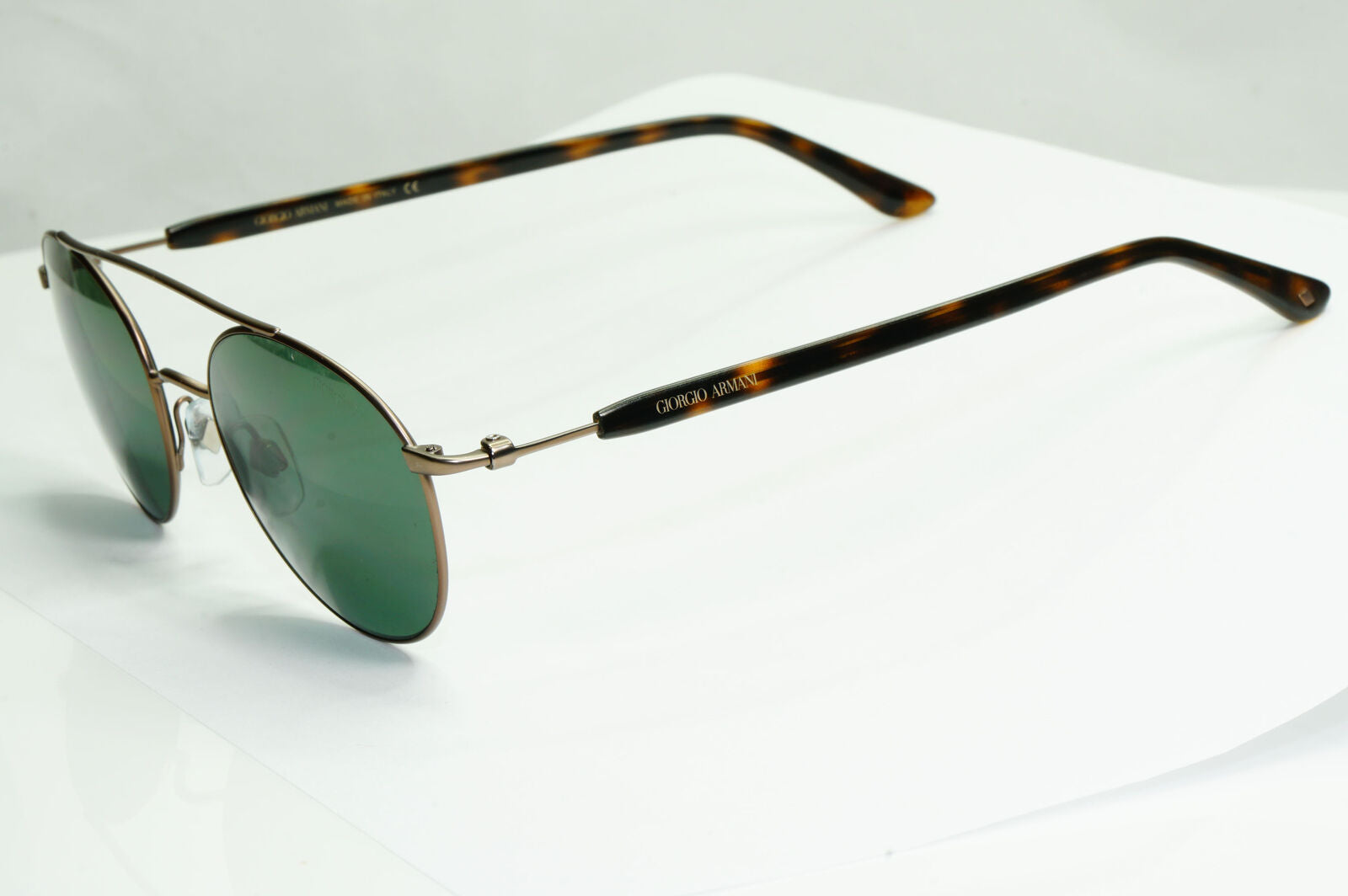 Giorgio Armani Sunglasses Frames of Life Brown Green Small AR6038 3006/71 141122