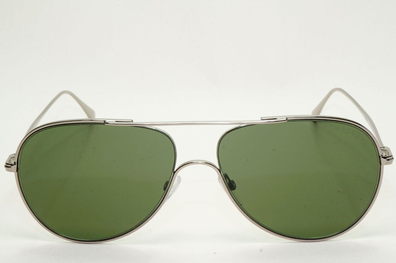 Tom Ford Sunglasses Anthony Gunmetal Dark Green Metal Pilot FT0695 TF 695 14N