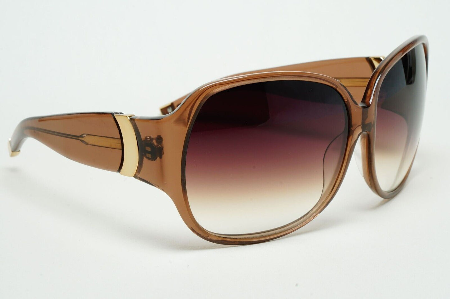 Dyrberg Kern Sunglasses Brown Transparent Gradient Large Darias 321461 211124