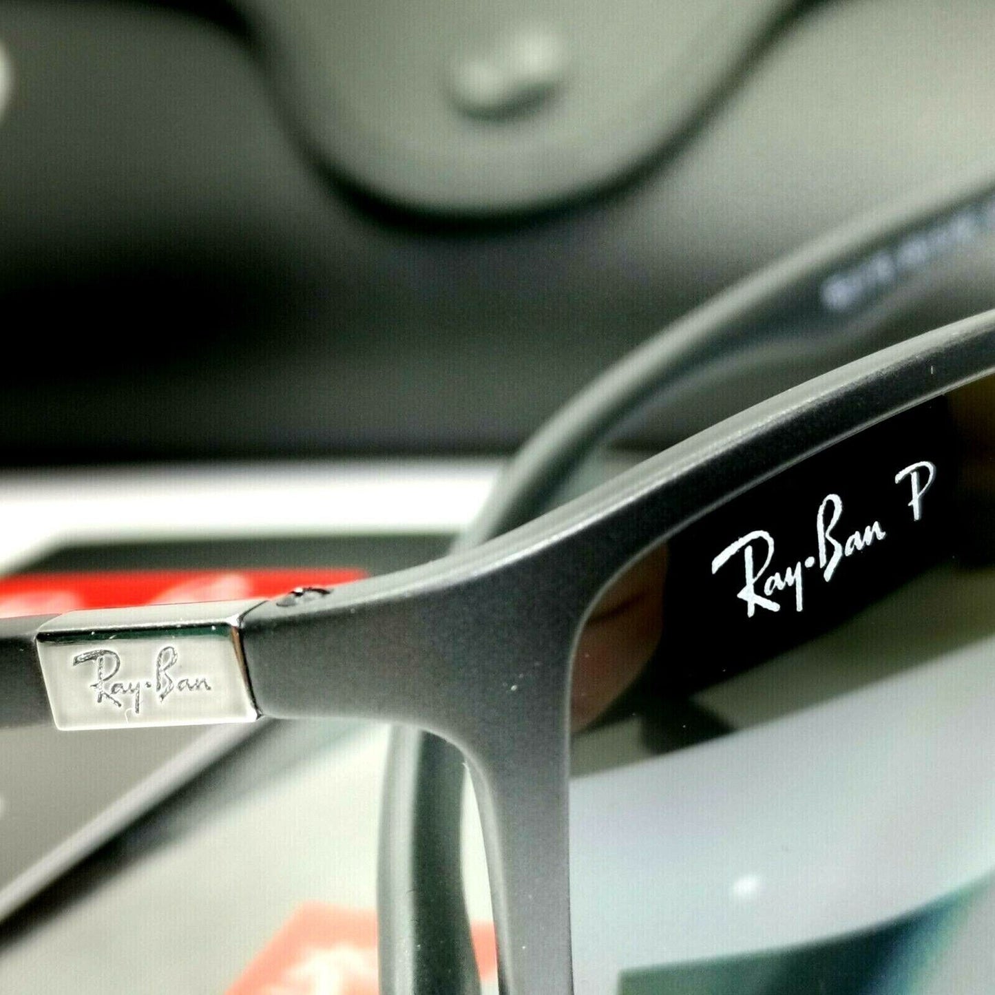 Ray-Ban Sunglasses Polarized Black Silver RB 4179 Liteforce 601-S/82 [B] 38868