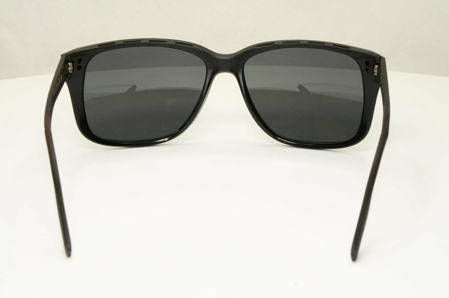 Prada Black Sunglasses Square Mens Designer Sport SPS 03T 1BO-5S0 Red Stripe