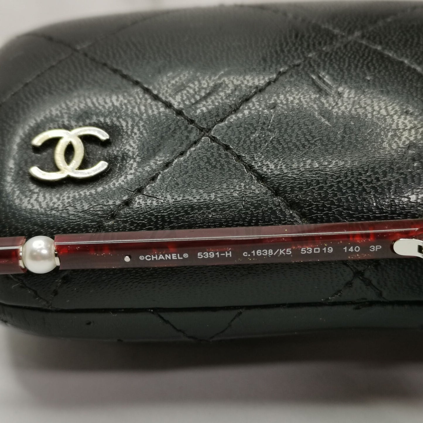 Chanel Polarized Sunglasses Pearl Burgundy Gradient 5391-H c.1638/K5 280323