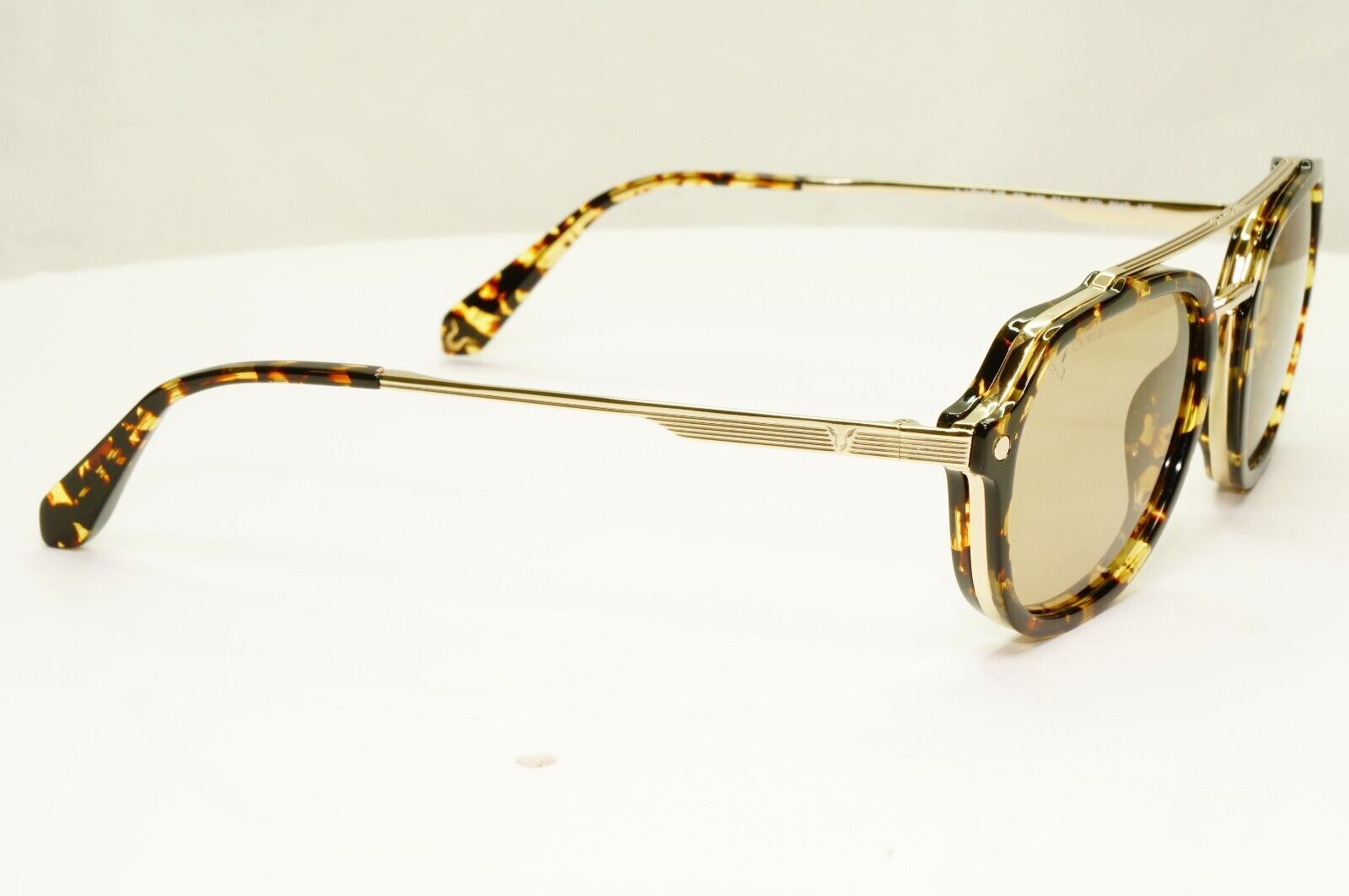 Police Lewis Hamilton F1 Sunglasses Brown Gold Marble 52mm 05 SPL A26 COL 594G