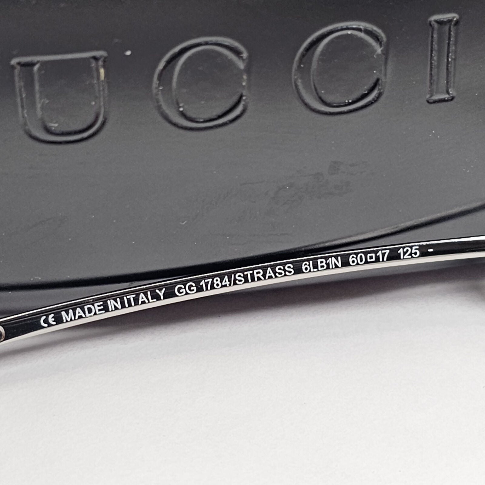 Gucci Sunglasses 1997 Vintage Rimless Silver Brown GG 1784/S 6LB1N 070224