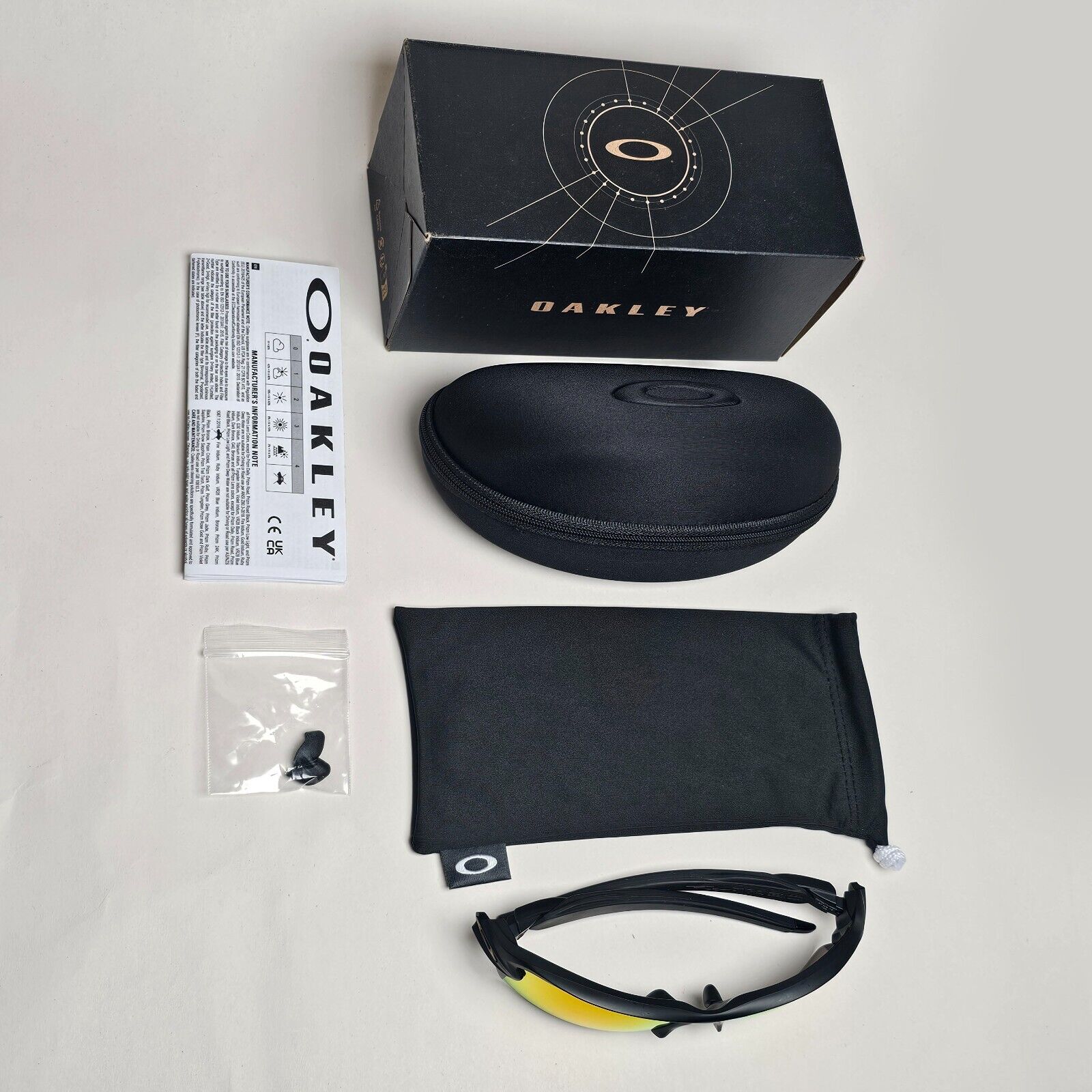 Oakley Sunglasses Flak 2.0 (A) Matte Black Prizm Ruby  OO 9271 55