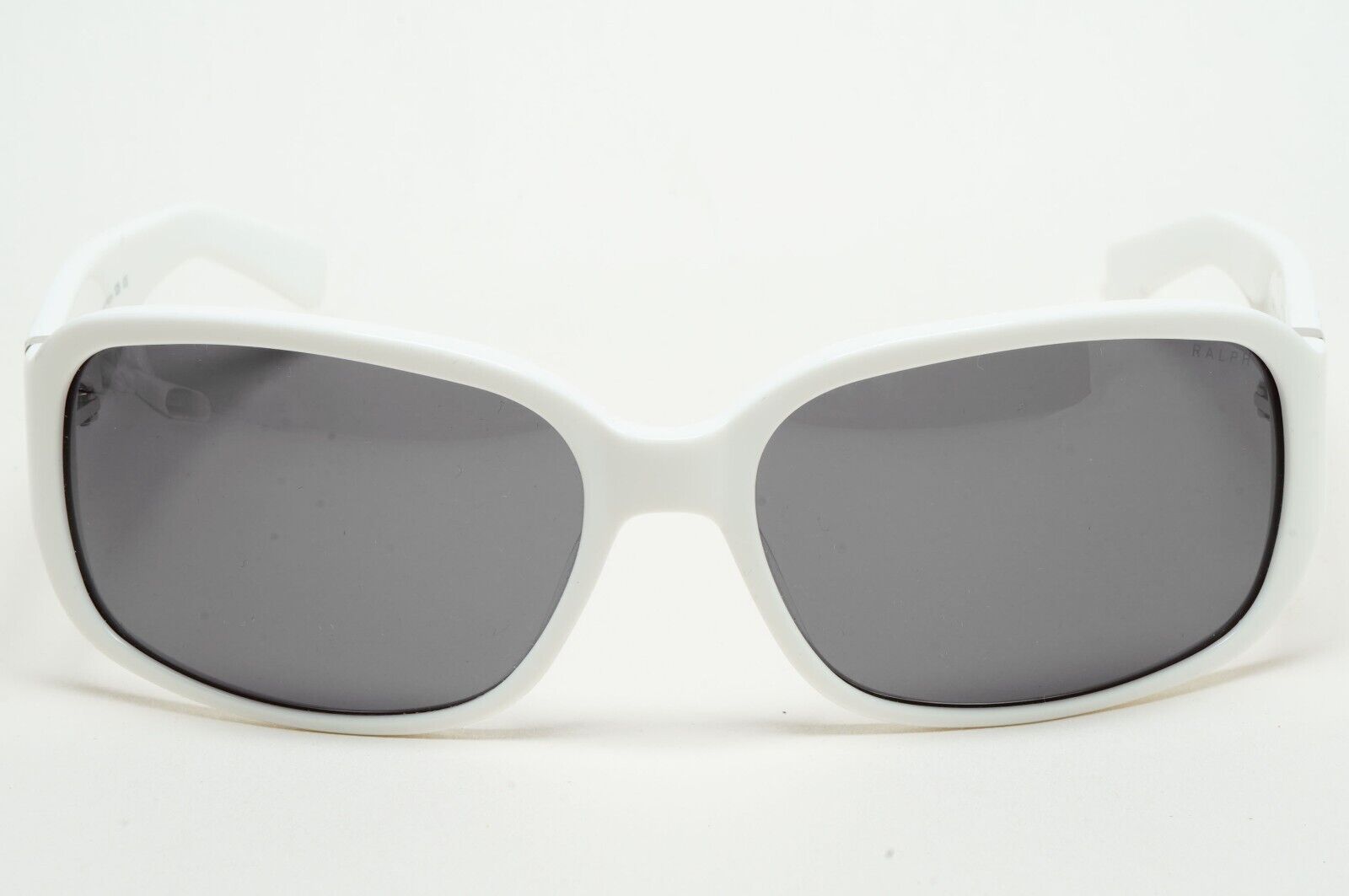 Ralph Lauren Sunglasses 2006 Vintage White Grey Wrap Unisex 7580/S TW9Y1 211124